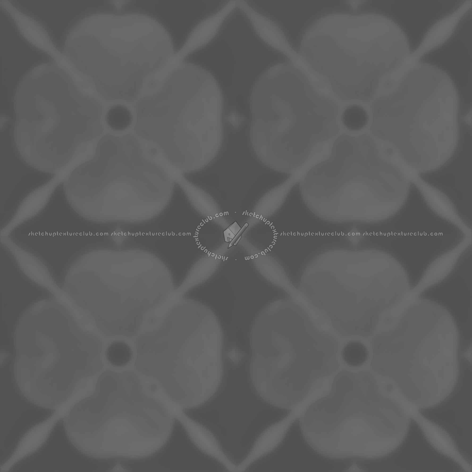 Textures   -   ARCHITECTURE   -   WOOD FLOORS   -   Decorated  - Wood and marble parquet decorated texture seamless 19624 - Displacement