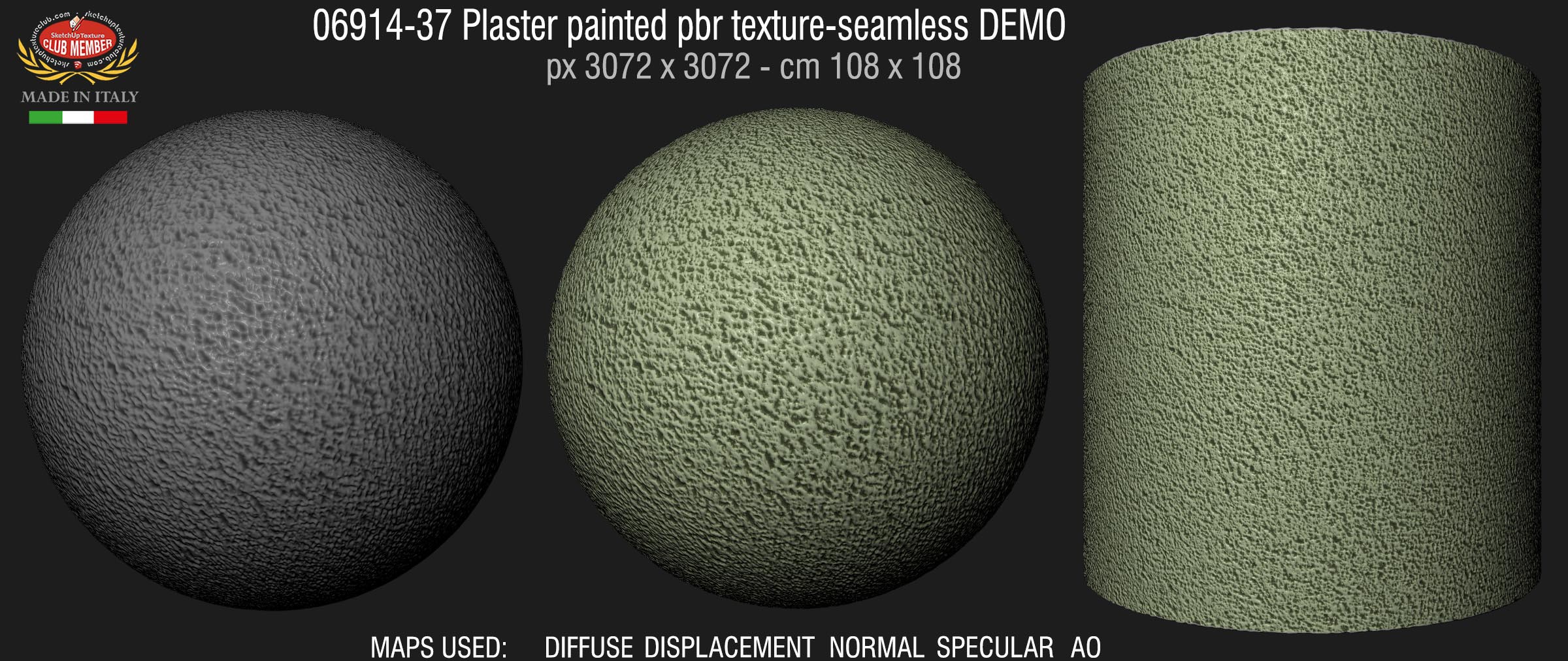 06914-37 Plaster painted pbr texture-seamless DEMO