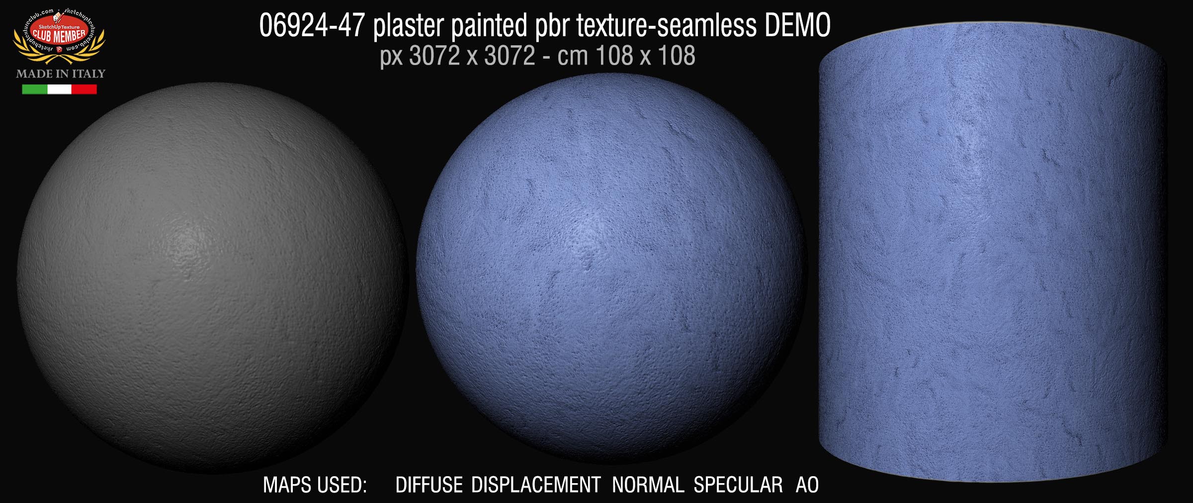 06924-47 plaster painted pbr texture-seamless DEMO