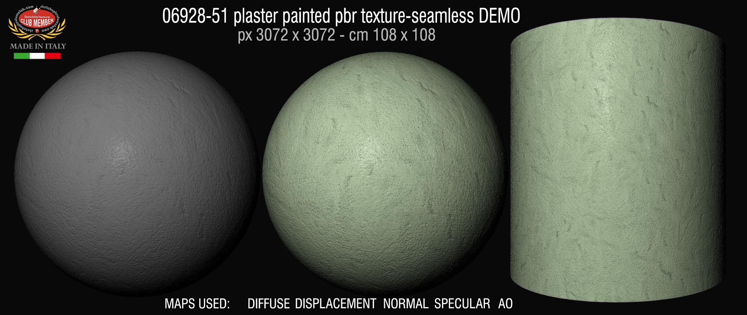 06928-51 plaster painted pbr texture-seamless DEMO