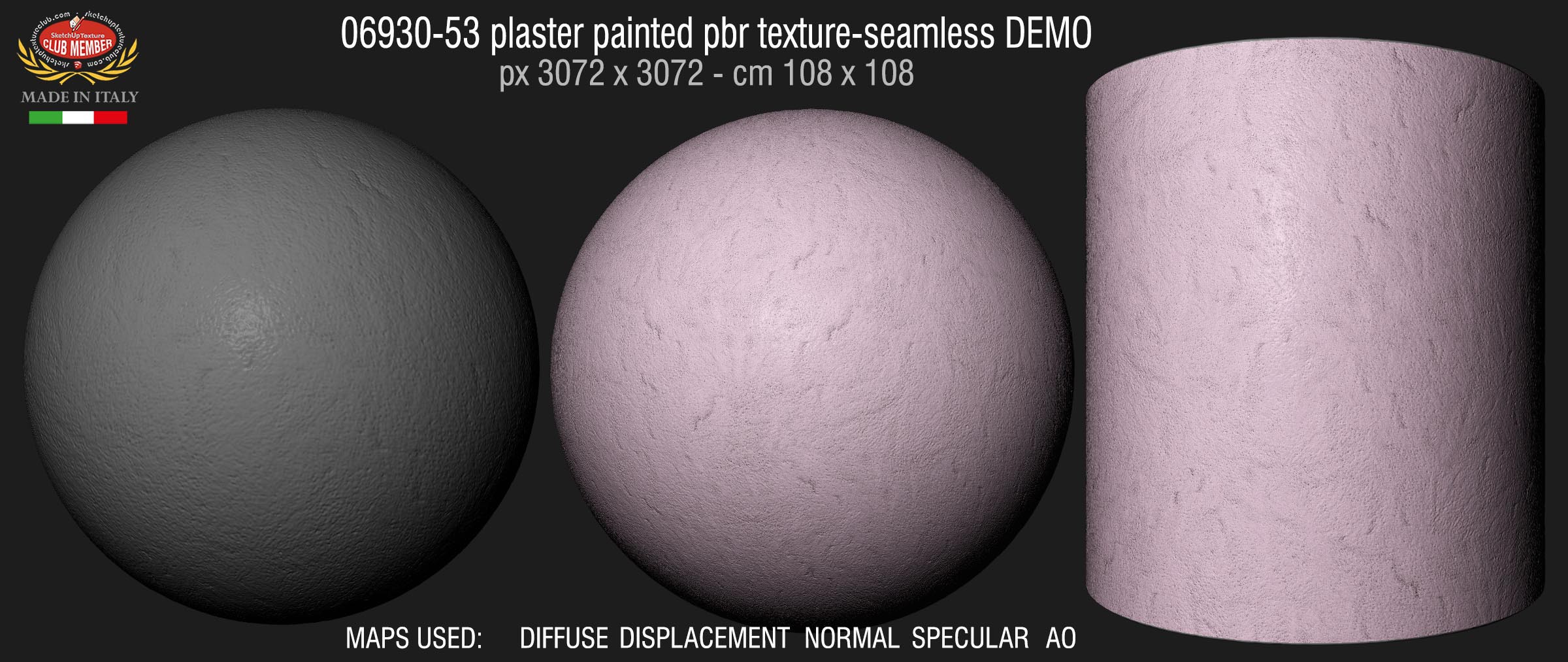 06930-53 plaster painted pbr texture-seamless DEMO