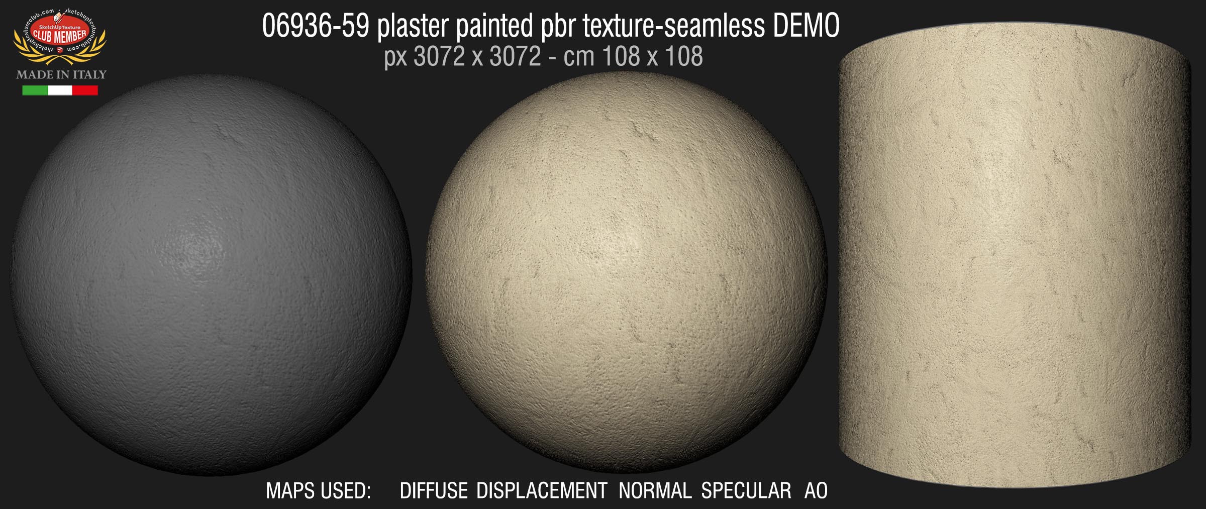 06936-59 plaster painted pbr texture-seamless DEMO
