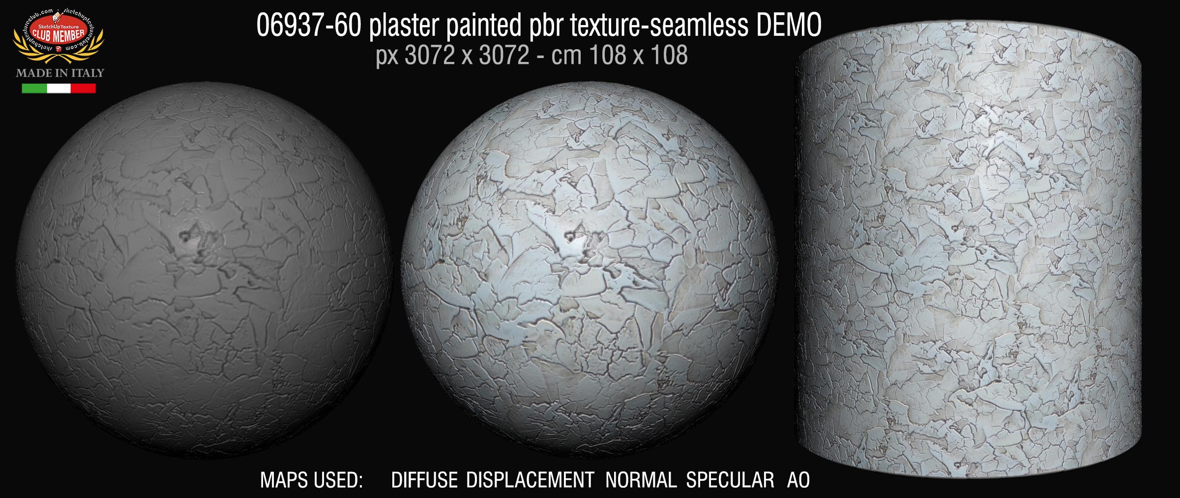 06937-60 plaster painted pbr texture-seamless DEMO
