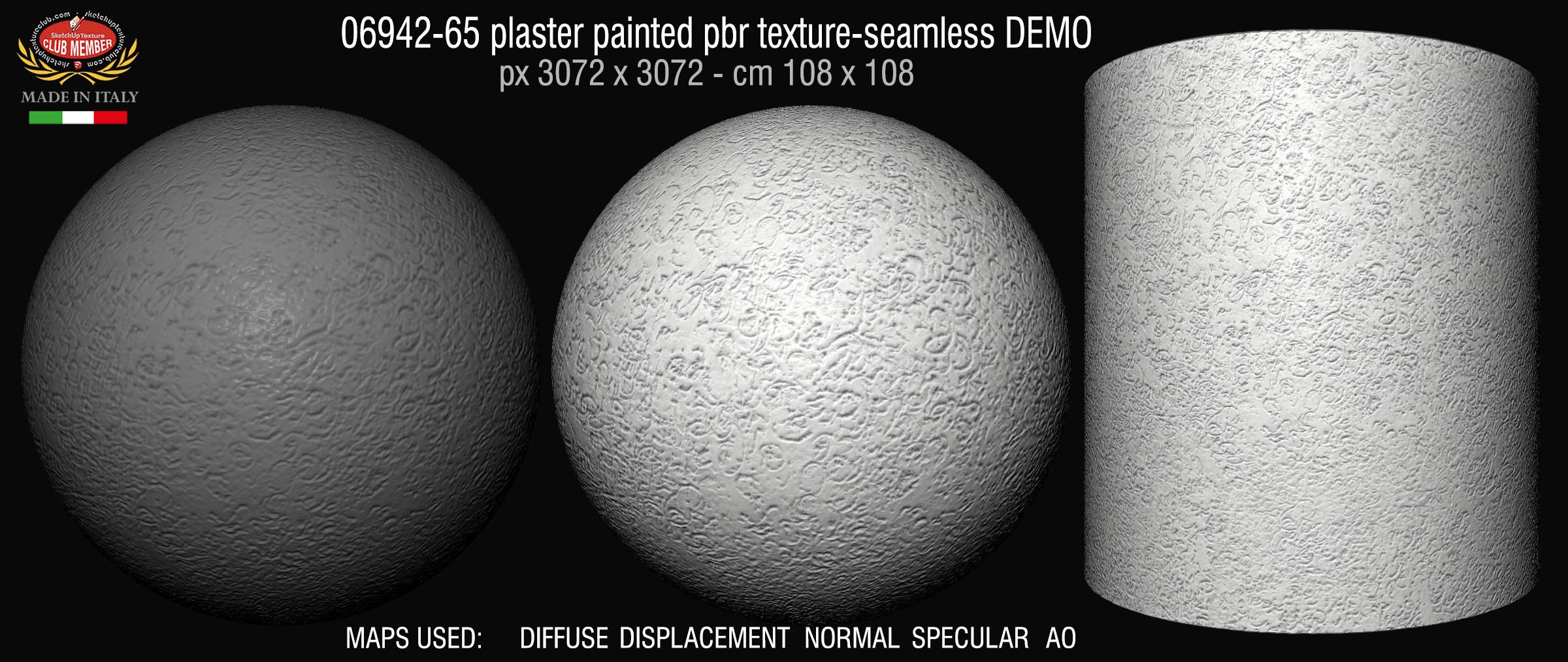 06942-65 plaster painted pbr texture-seamless DEMO