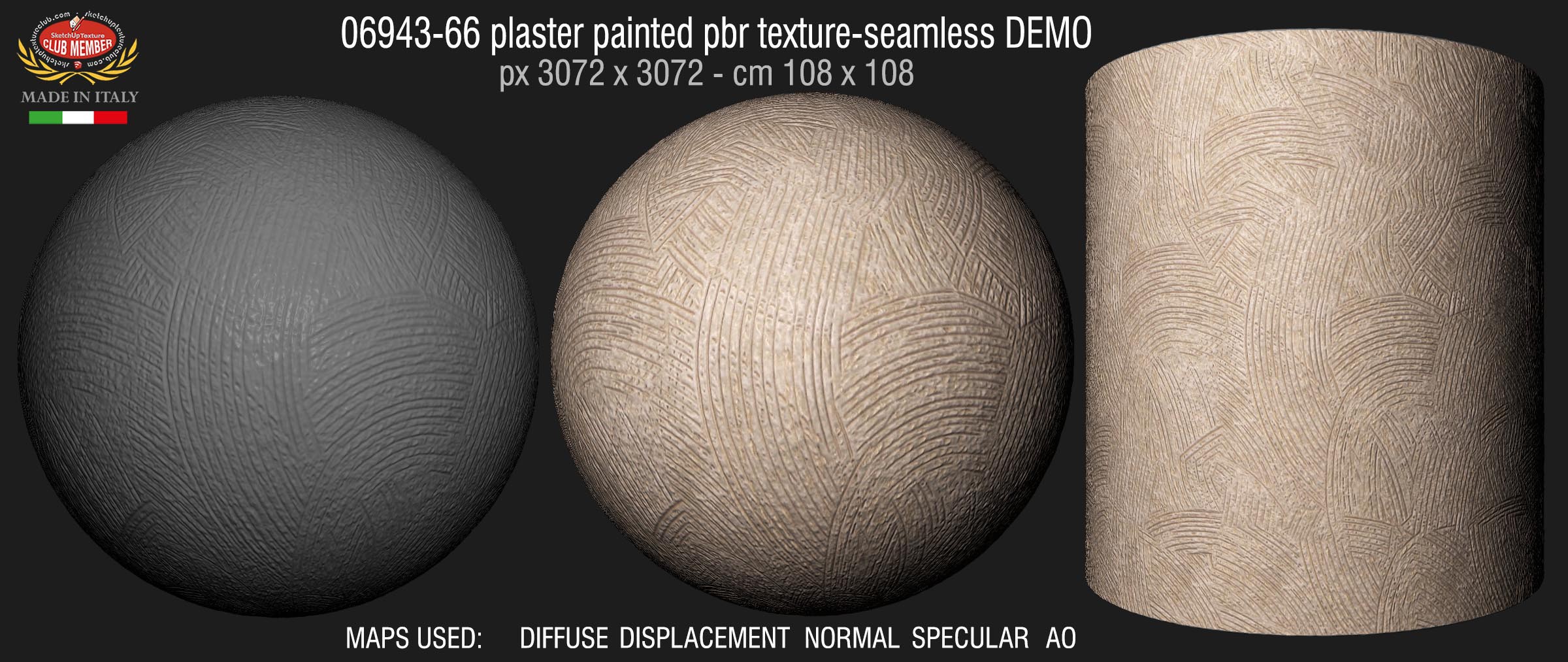 06943-66 plaster painted pbr texture-seamless DEMO