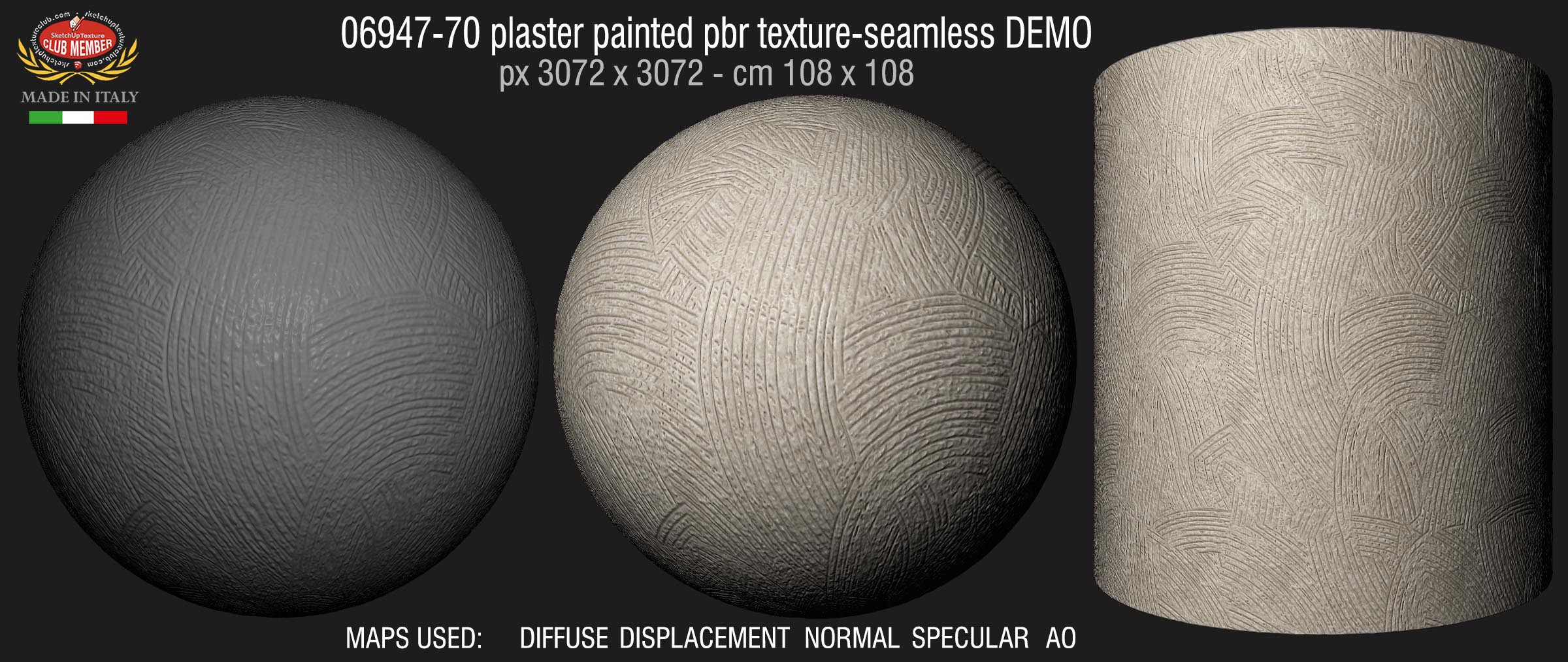 06947-70 plaster painted pbr texture-seamless DEMO