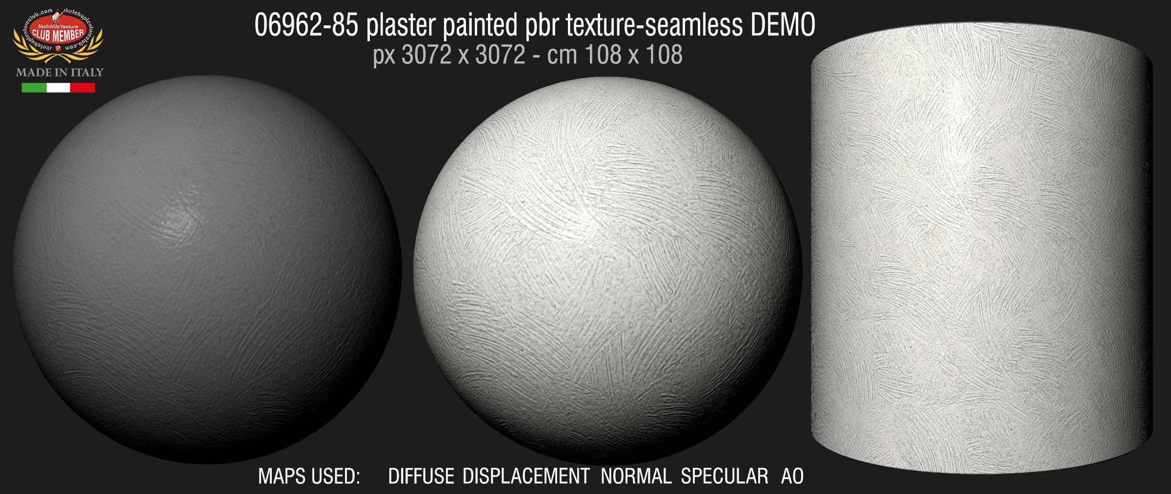 06962-85 plaster painted pbr texture-seamless DEMO