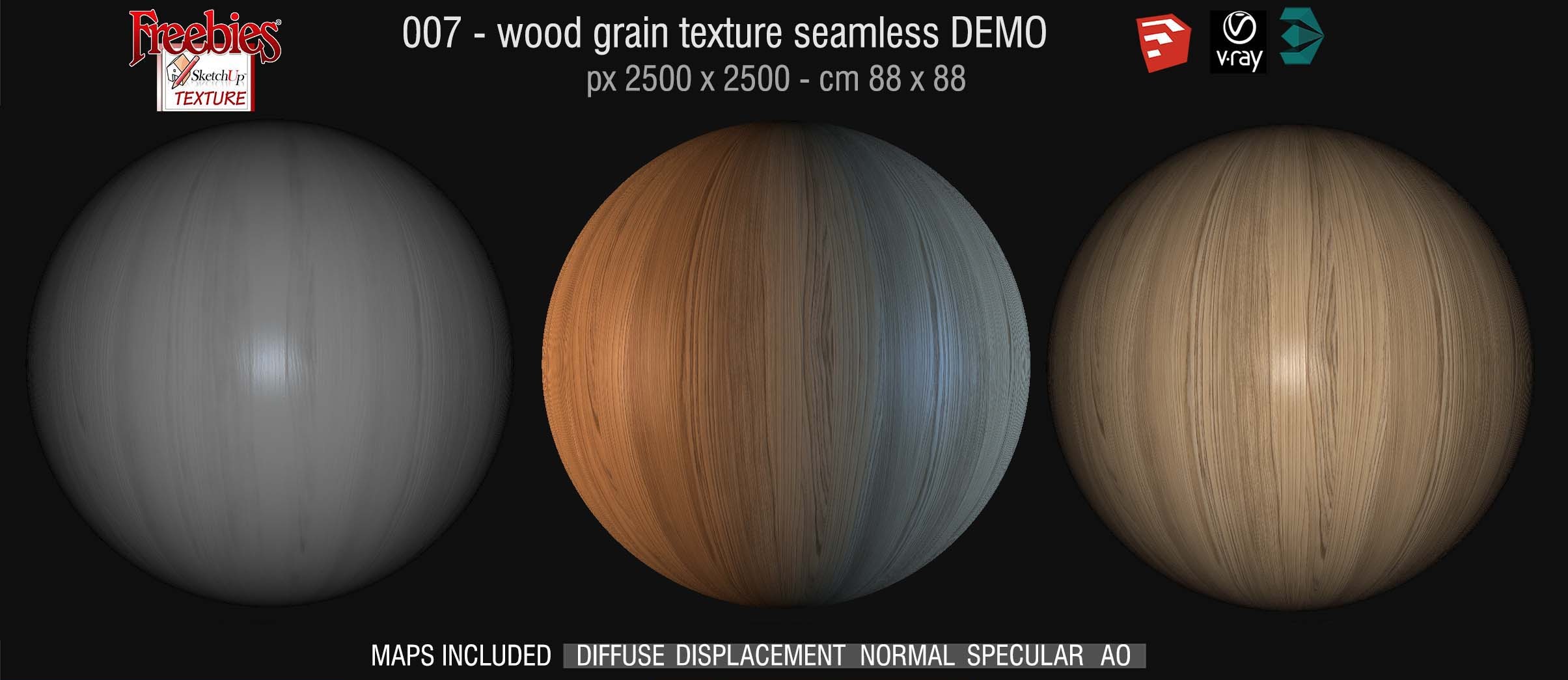 21440 wood grain PBR texture seamless DEMO