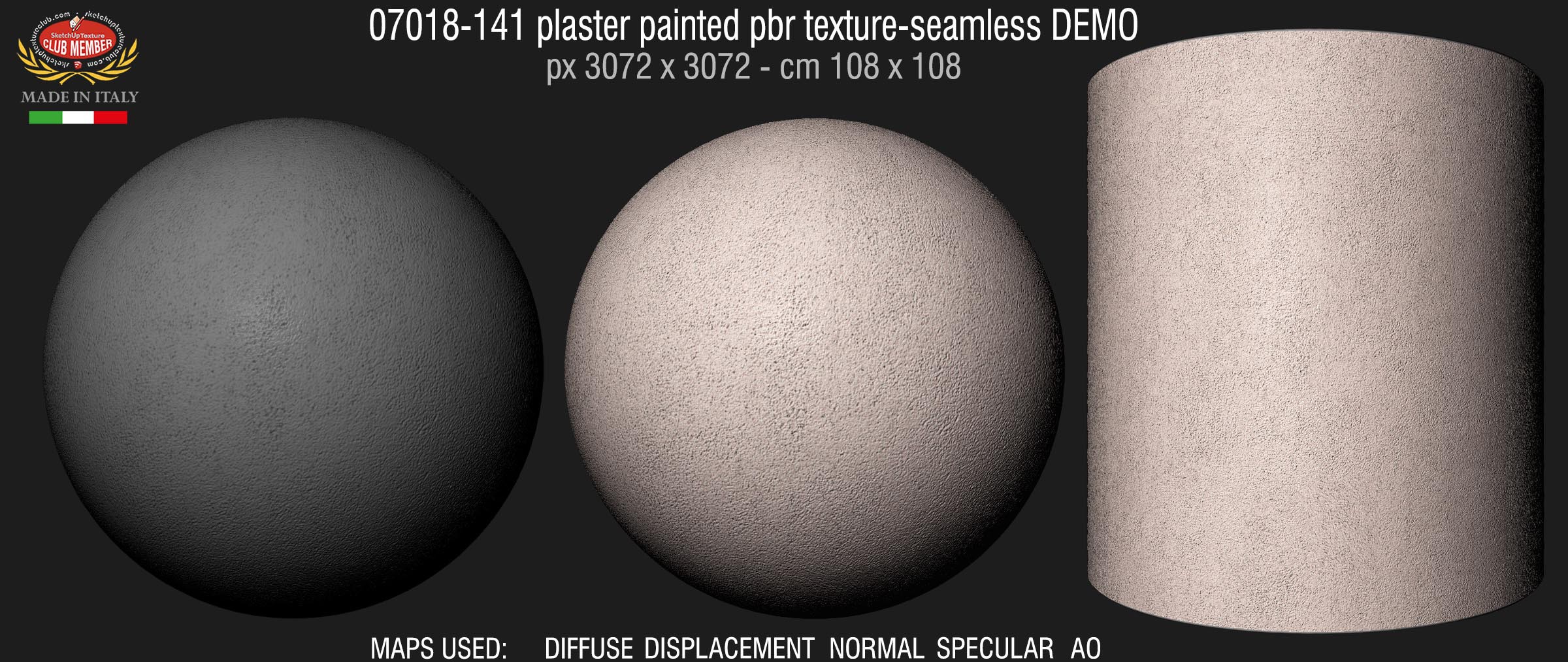 07018-141 plaster painted pbr texture-seamless DEMO