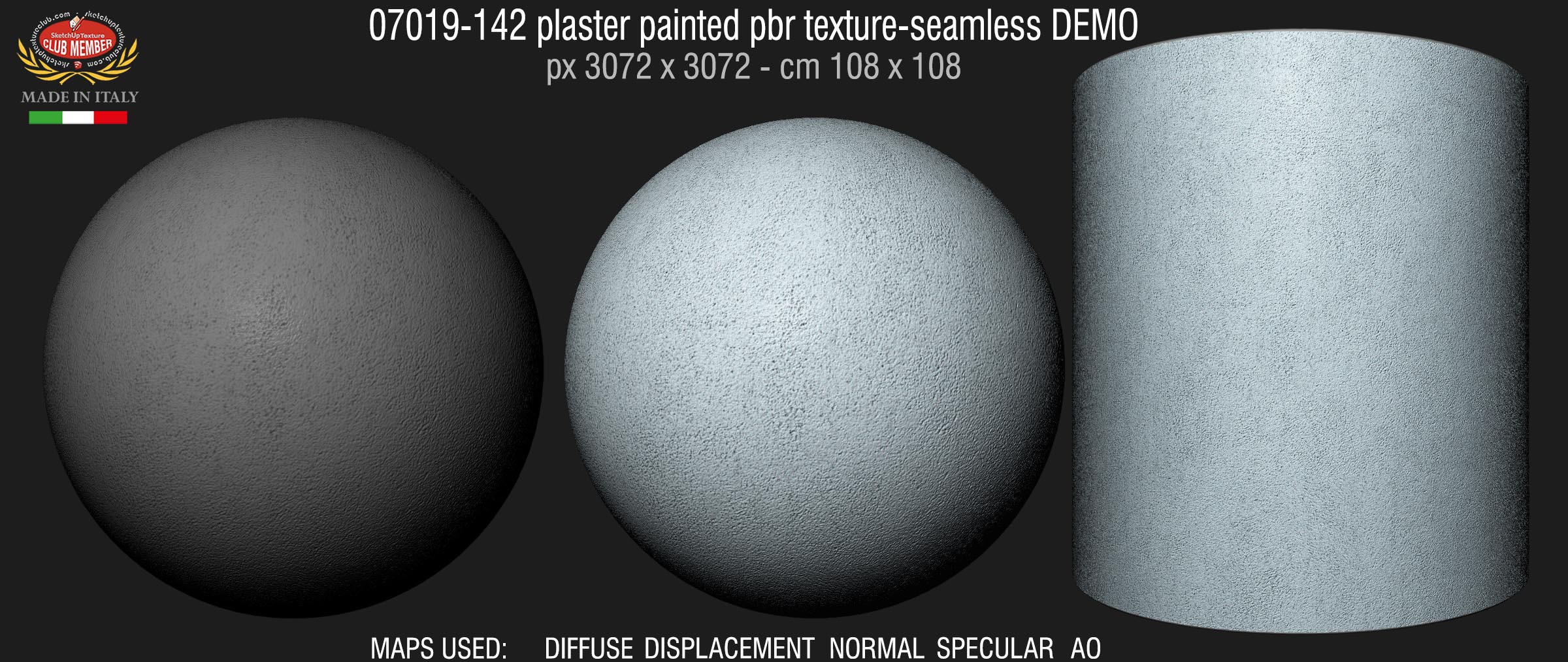 07019-142 plaster painted pbr texture-seamless DEMO