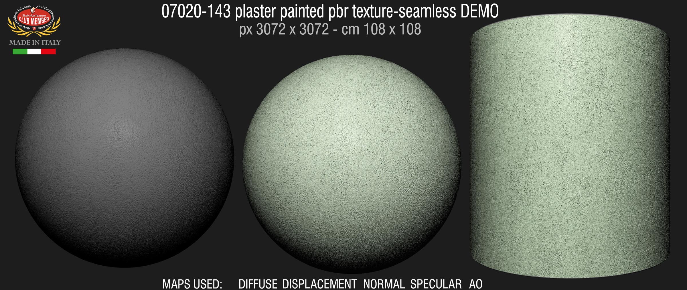 07020-143 plaster painted pbr texture-seamless DEMO