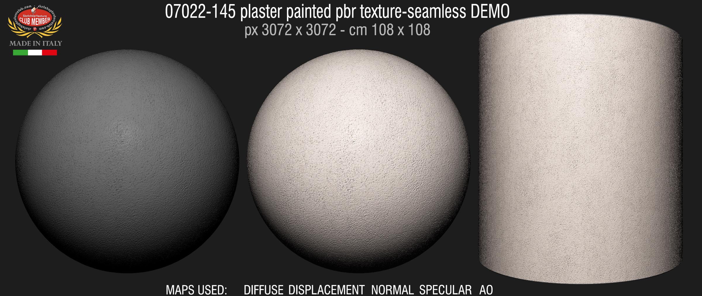 07022-145 plaster painted pbr texture-seamless DEMO