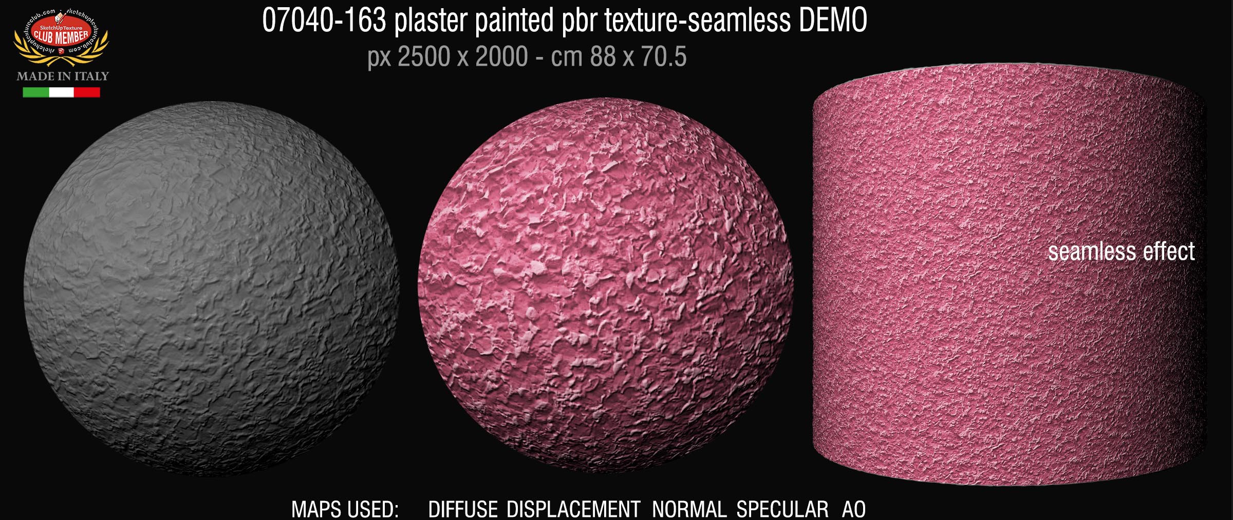 07040-163 plaster painted pbr texture-seamless DEMO