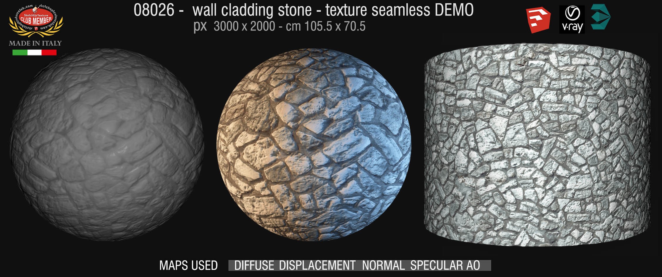 08026_291__wall cladding stone pbr texture seamless DEMO