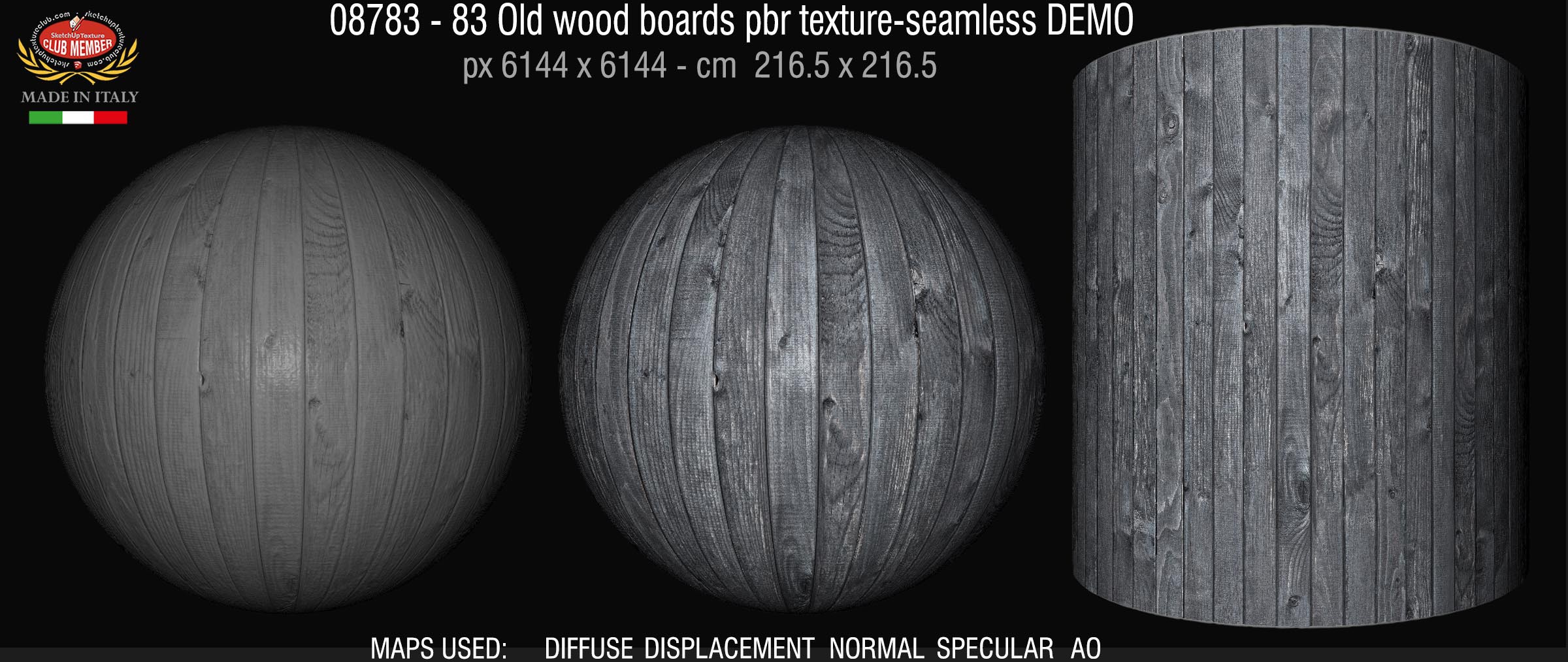 08783-83 Old wood boards pbr texture-seamless DEMO