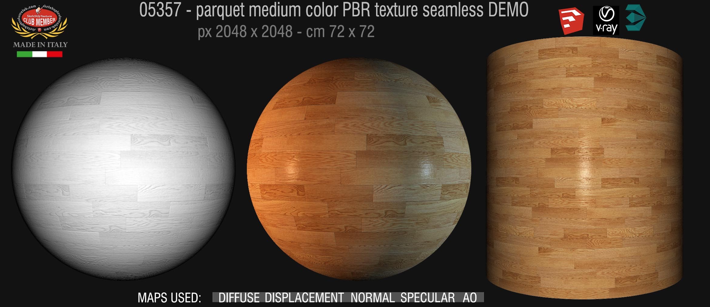 053587parquet medium color PBR texture seamless DEMO