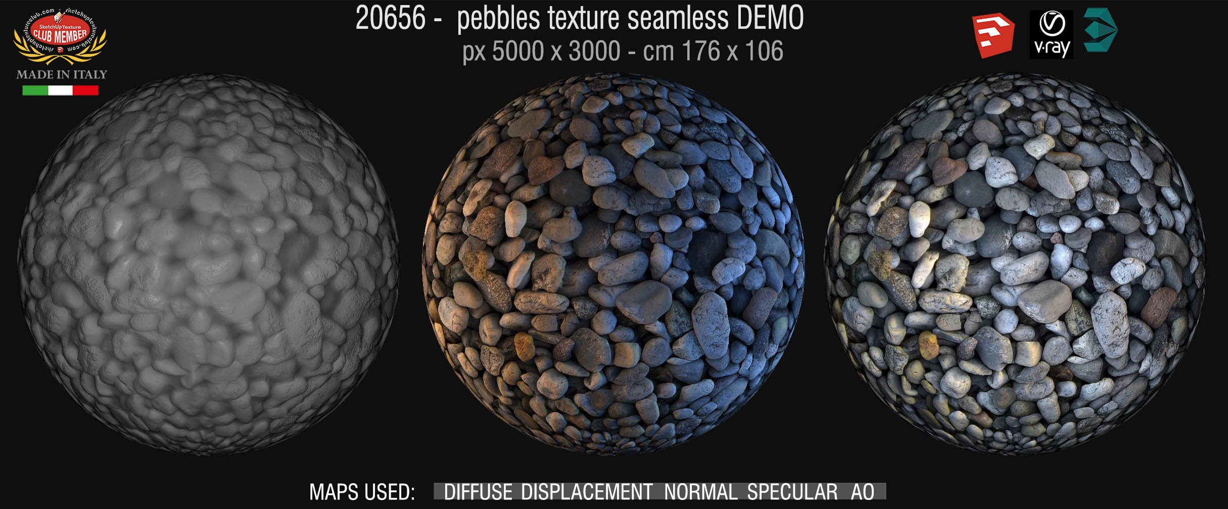 20656 Pebbles texture DEMO