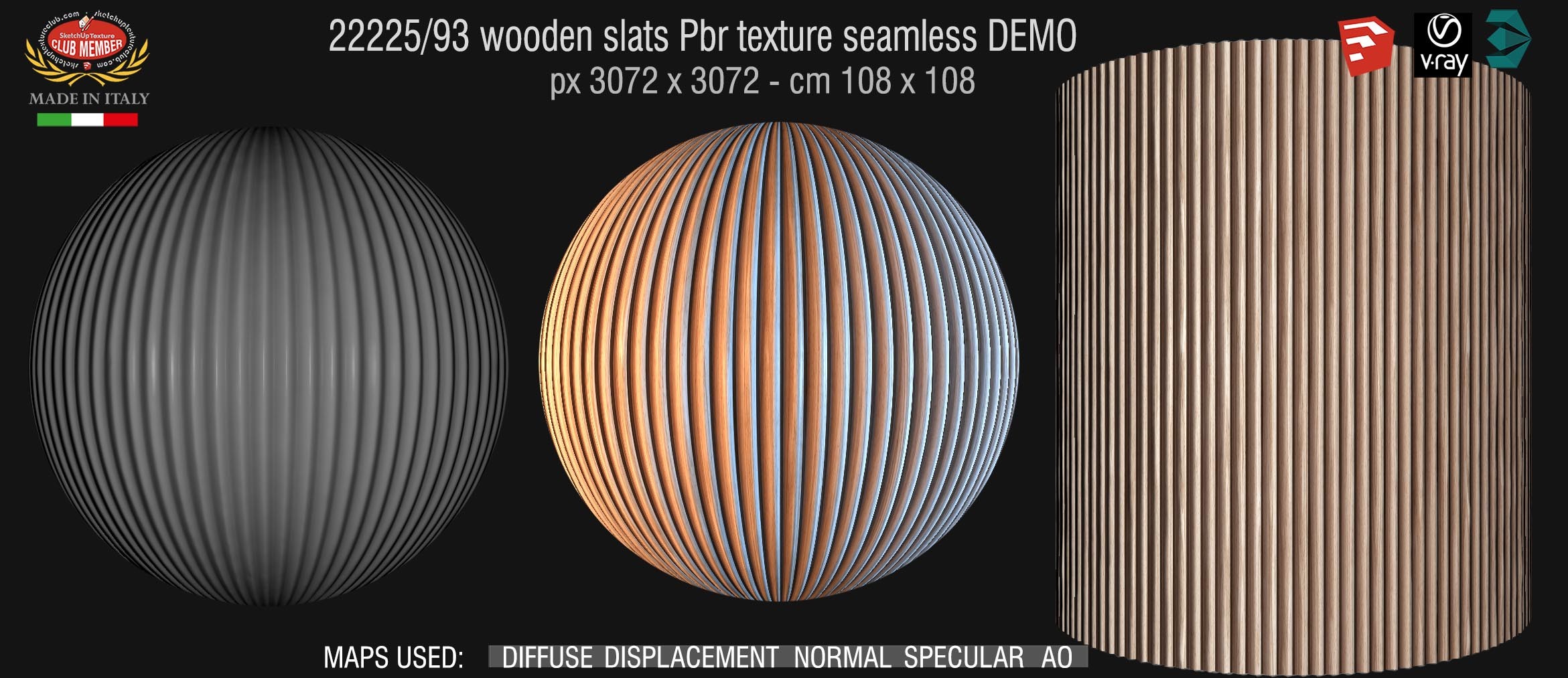 22225_93 wooden slats Pbr texture seamless DEMO