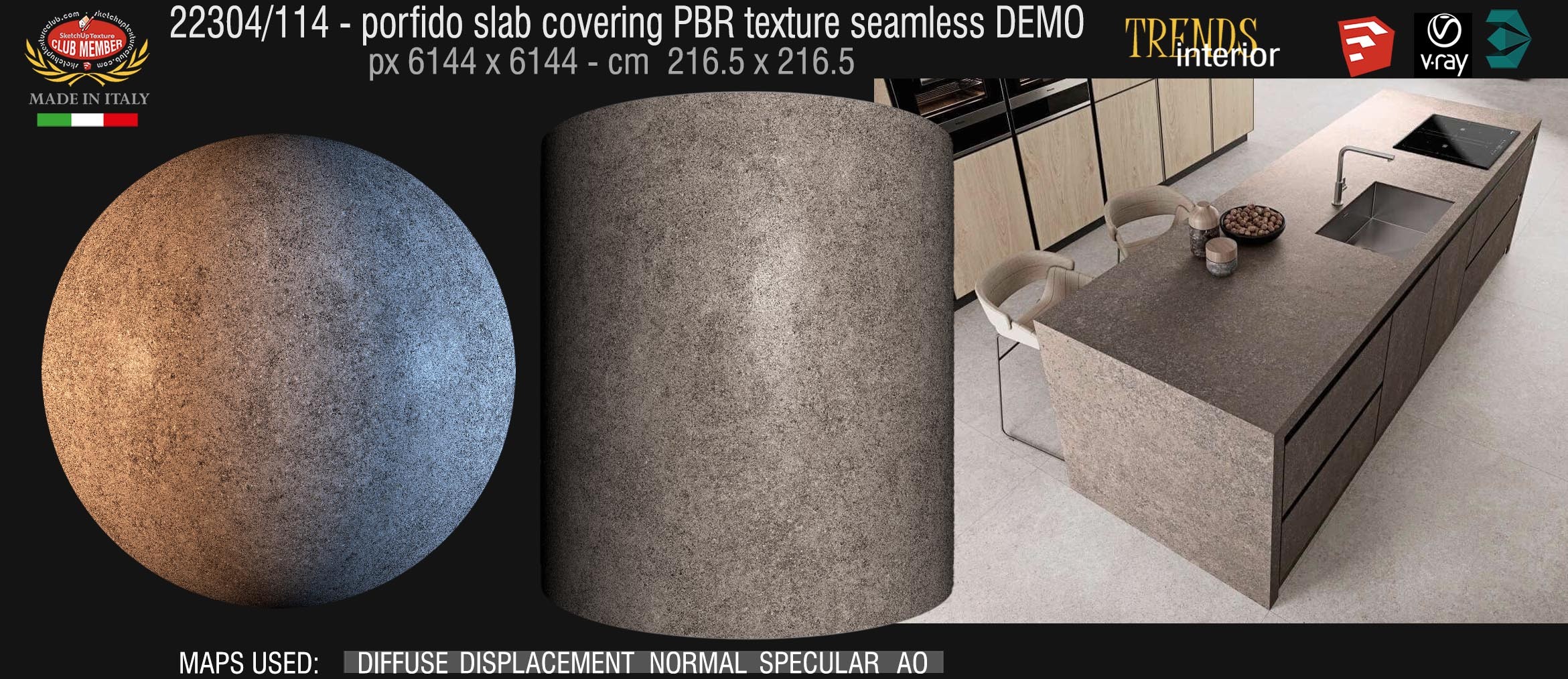 22304_114  Porfido slab covering PBR texture seamless DEMO