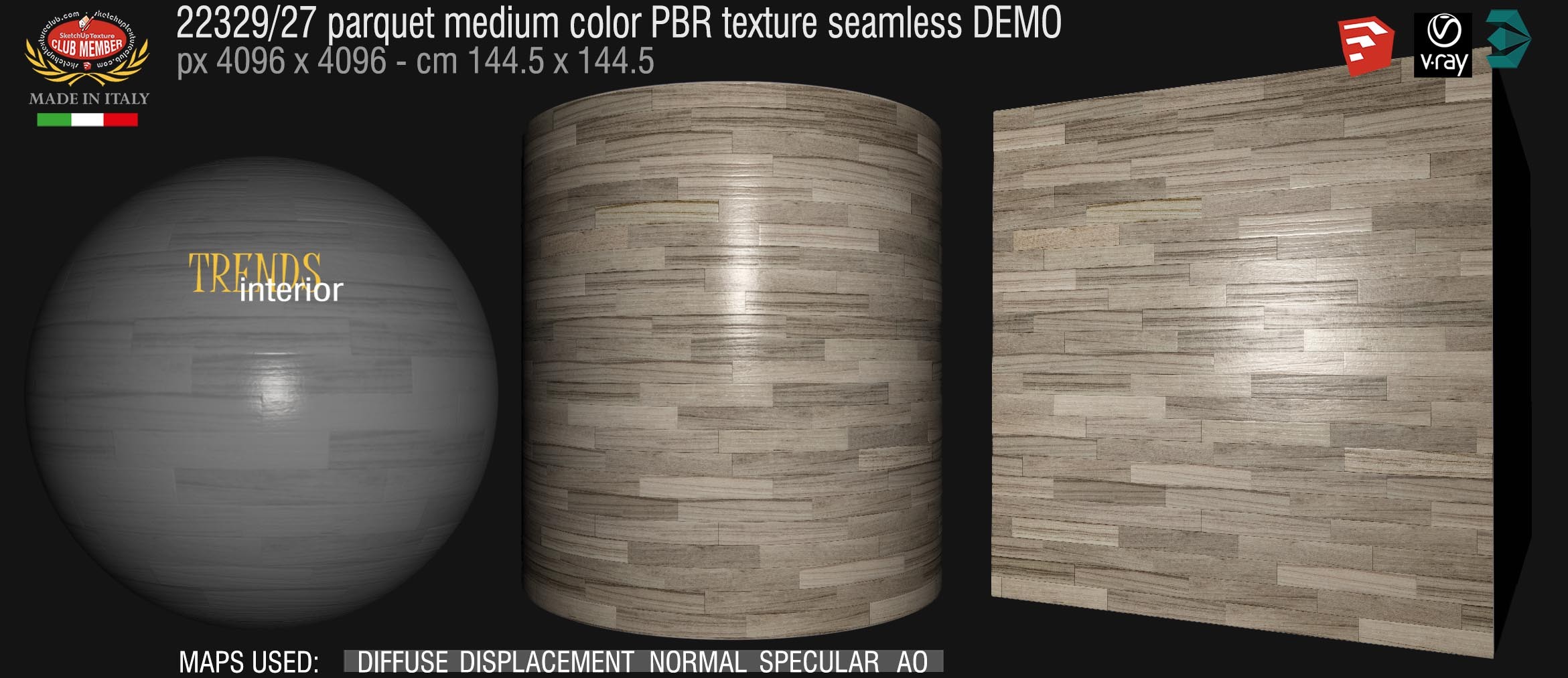 22329_27 parquet medium color PBR texture seamless DEMO