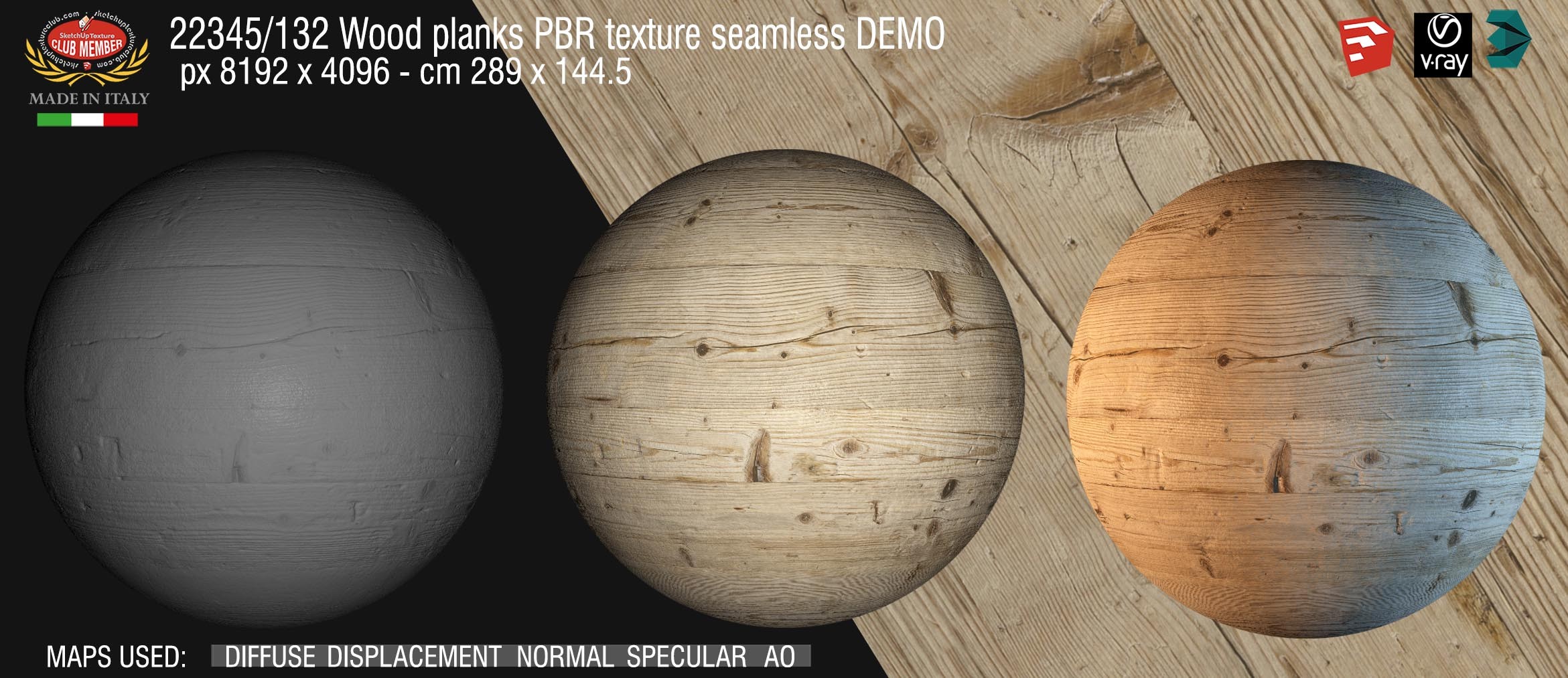 22345_132 Wood planks PBR texture seamless DEMO