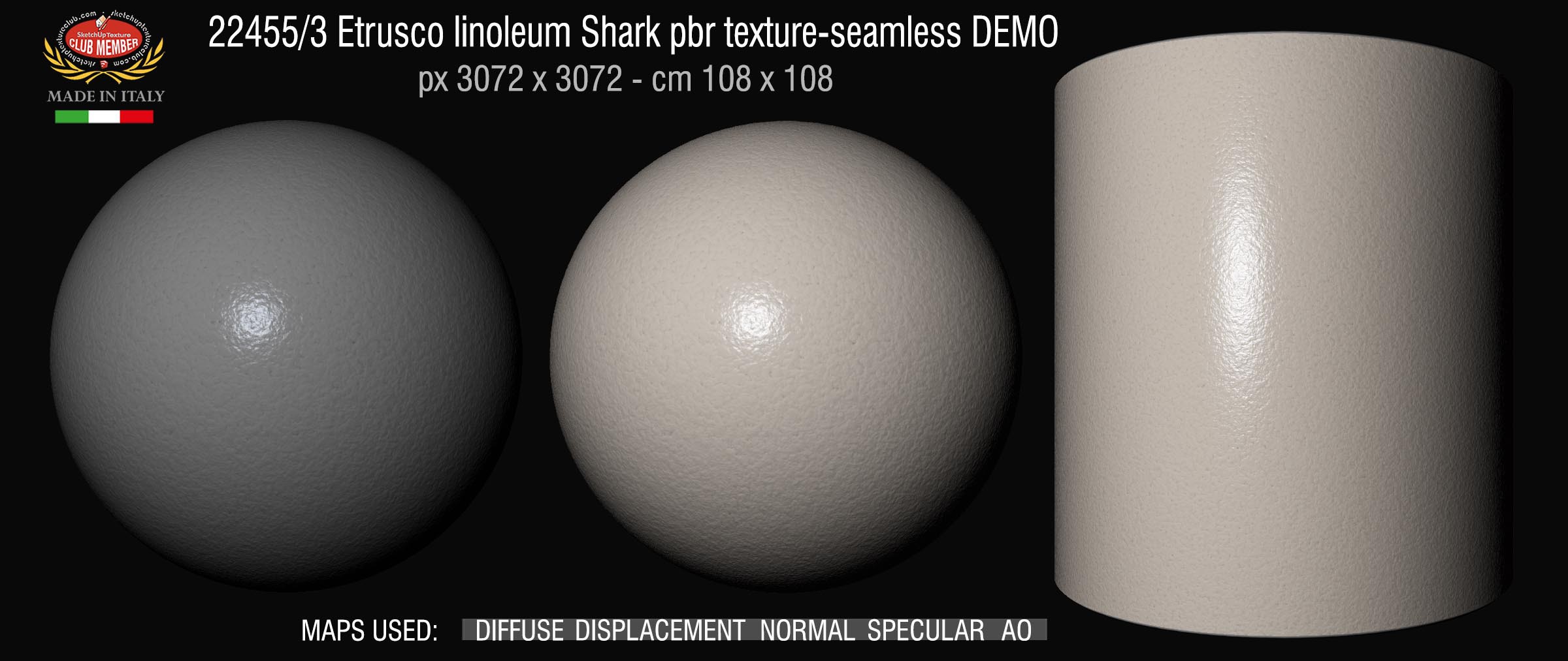 22455_3 Etrusco linoleum Shark pbr texture-seamless DEMO