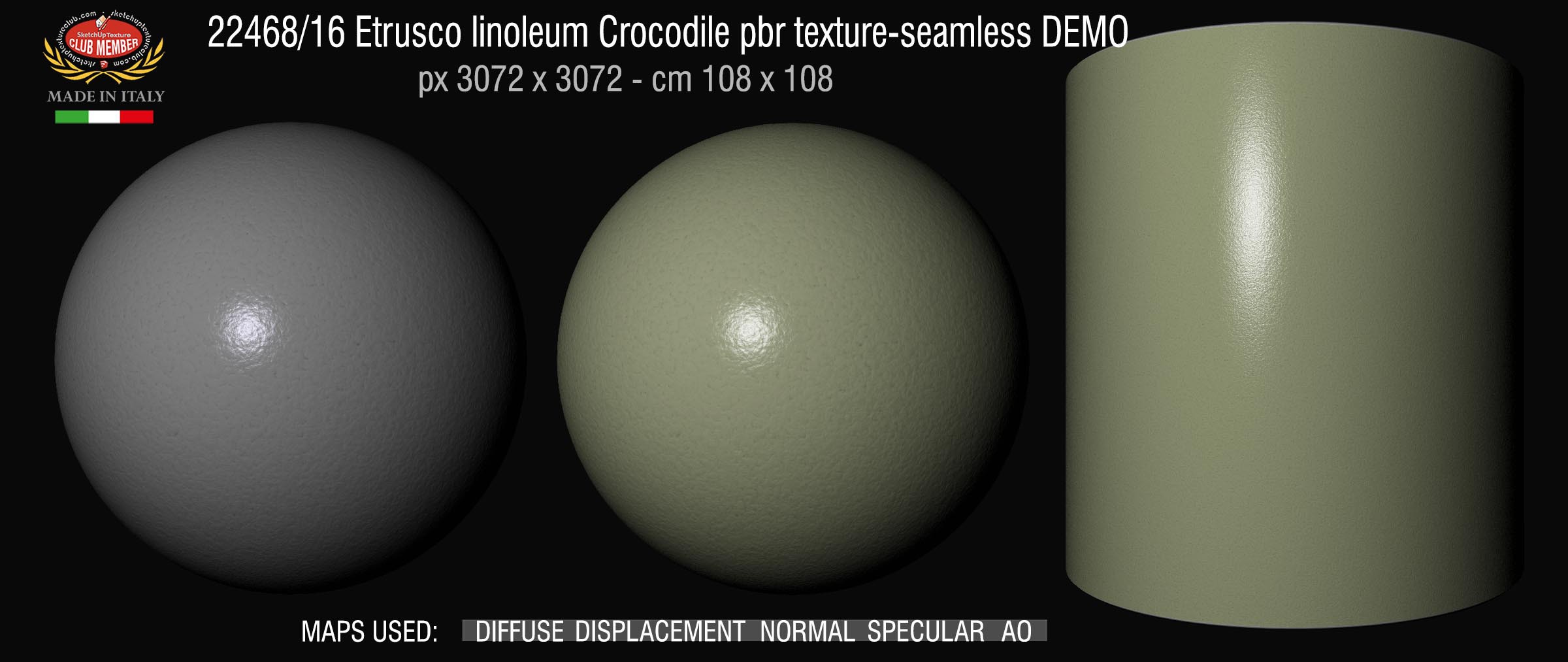 22468_16Etrusco linoleum Crocodile pbr texture-seamless DEMO
