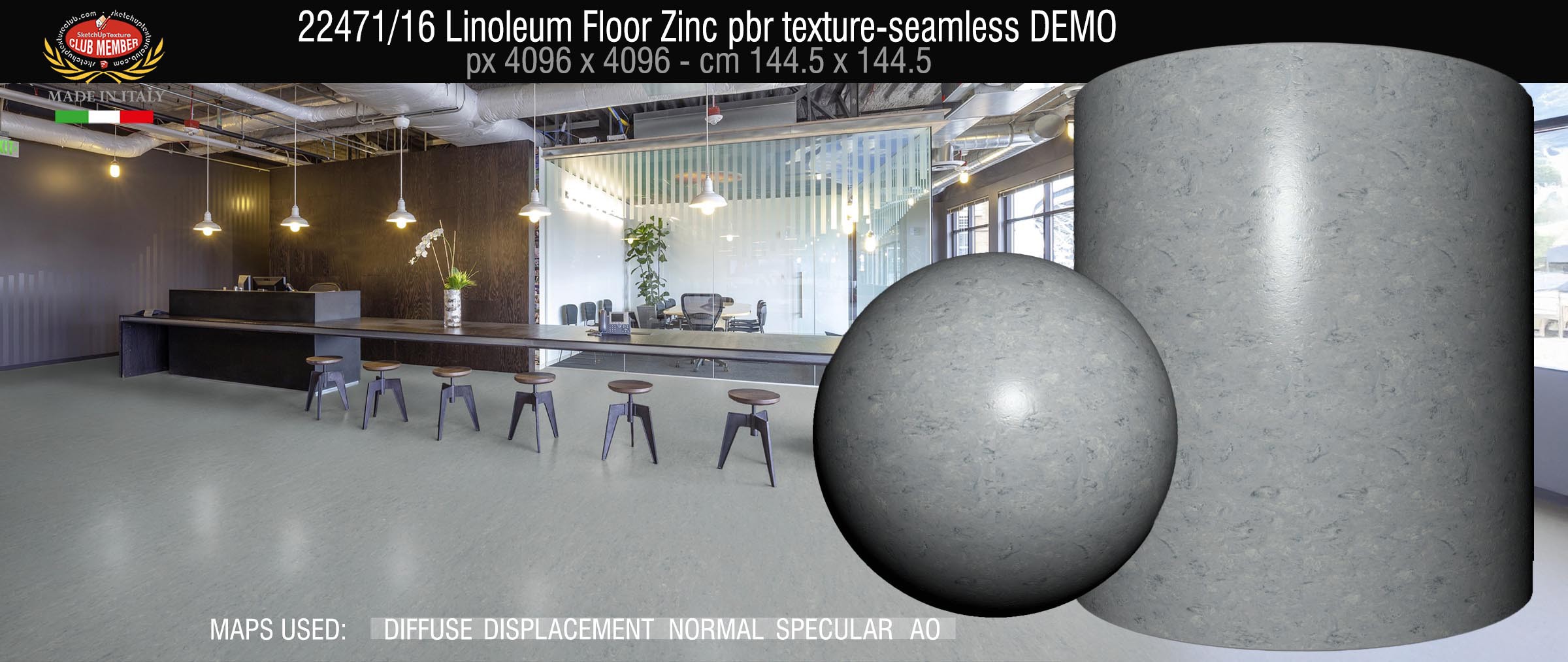 22471_16 Linoleum Floor Zinc pbr texture-seamless DEMO