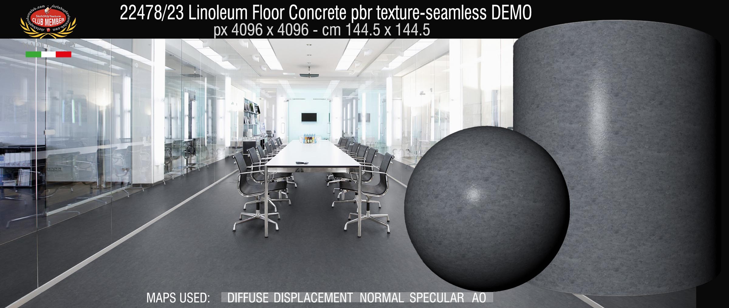 22478_23 Linoleum Floor Pewter pbr texture-seamless DEMO
