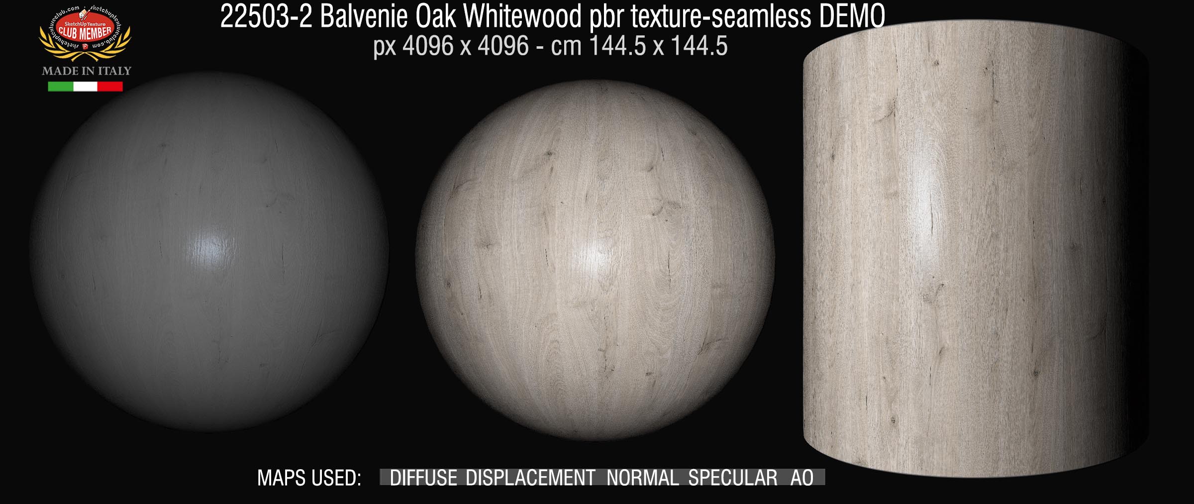 22503-2 Balvenie Oak Whitewood pbr texture-seamless DEMO