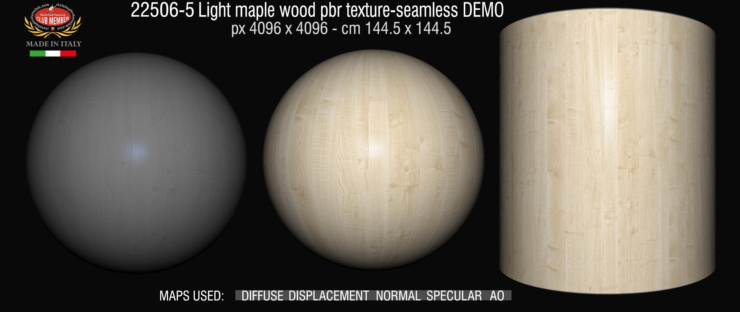 22506-5 Light maple wood pbr texture-seamless DEMO