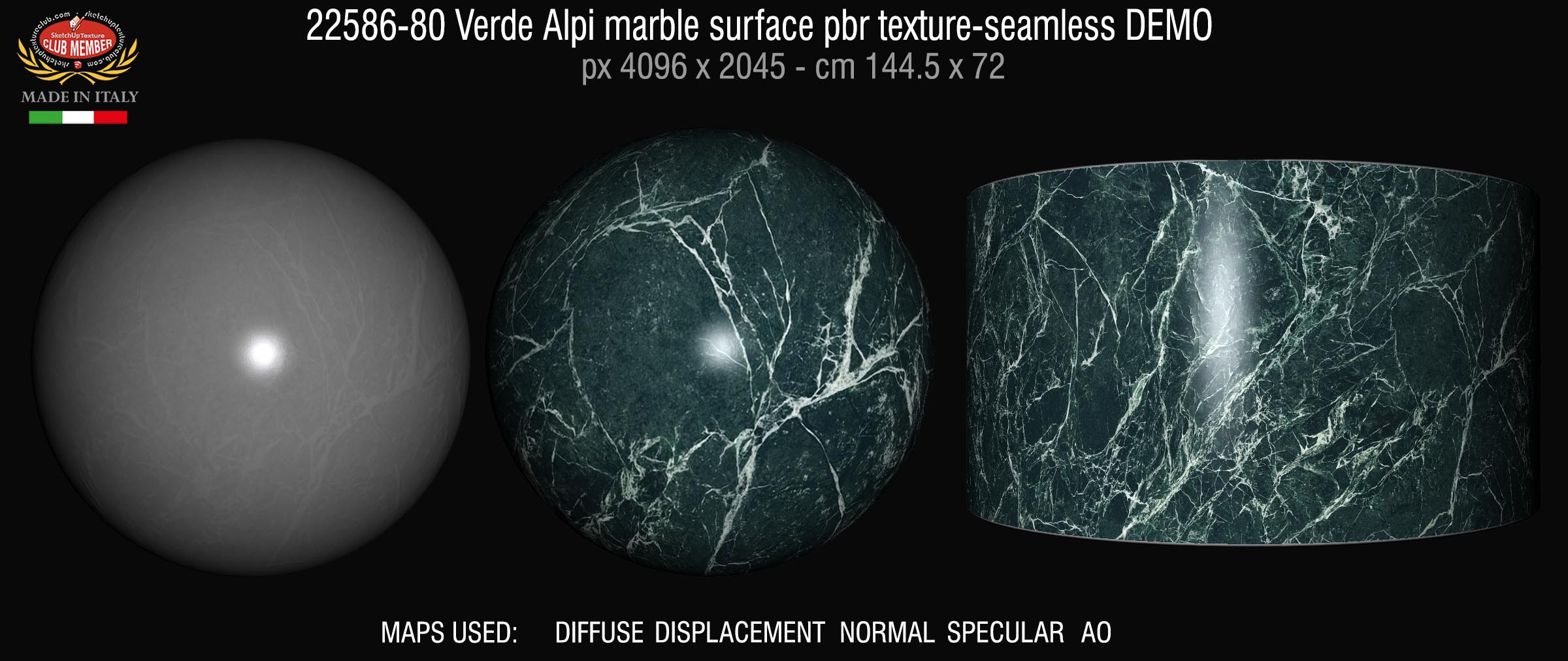 22586-80 Verde Alpi marble surface pbr texture-seamless DEMO