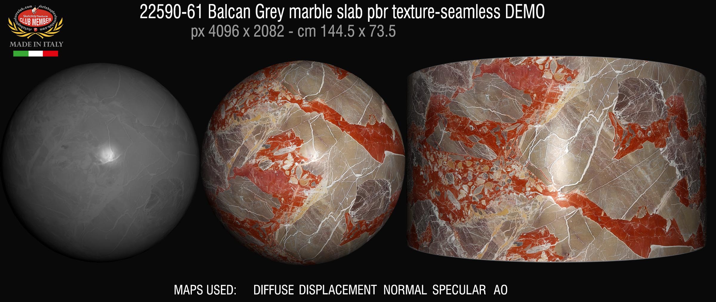 22590-61 Balcan Grey marble slab pbr texture-seamless DEMO