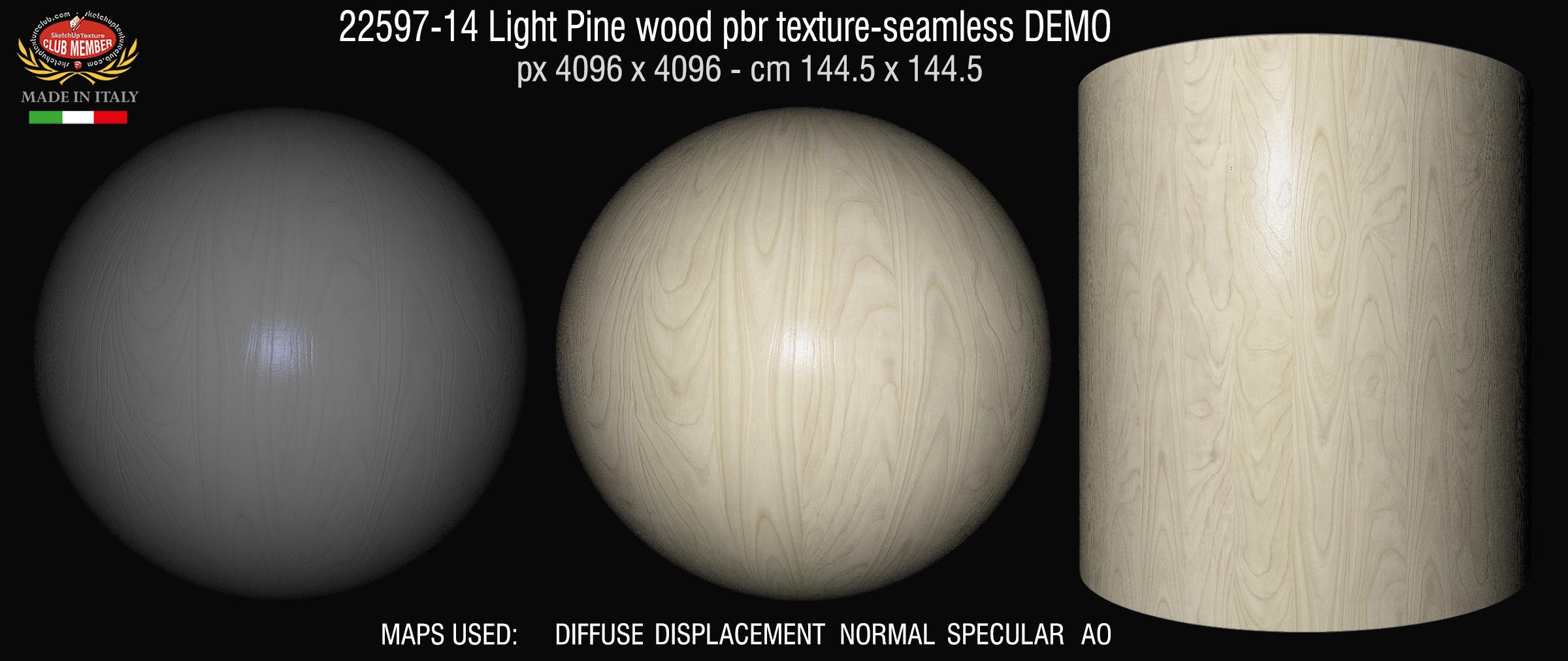 22597-14 Light Pine wood pbr texture-seamless DEMO