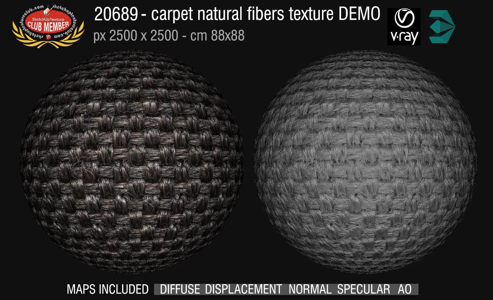 20689 Carpeting natural fibers texture DEMO