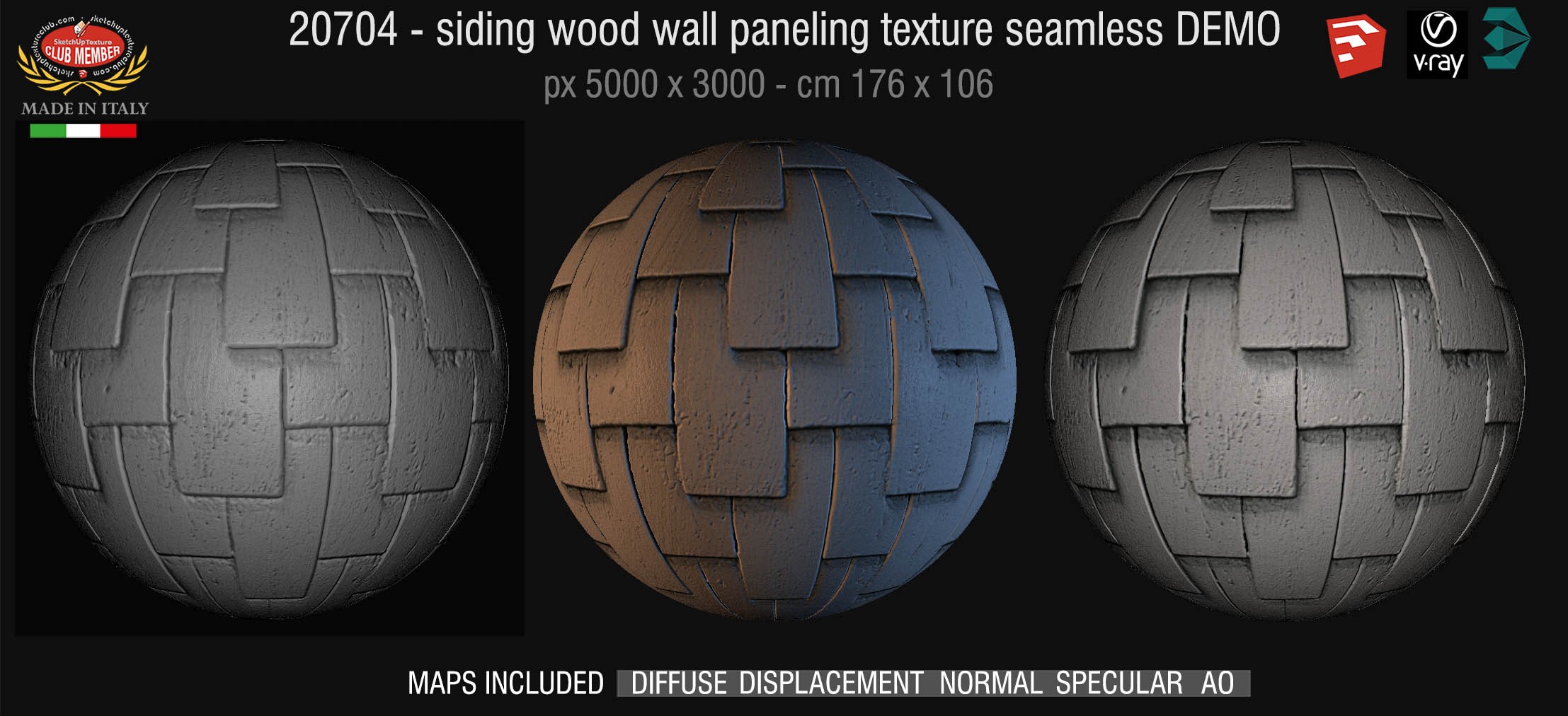 20704 Siding wood wall paneling texture demo
