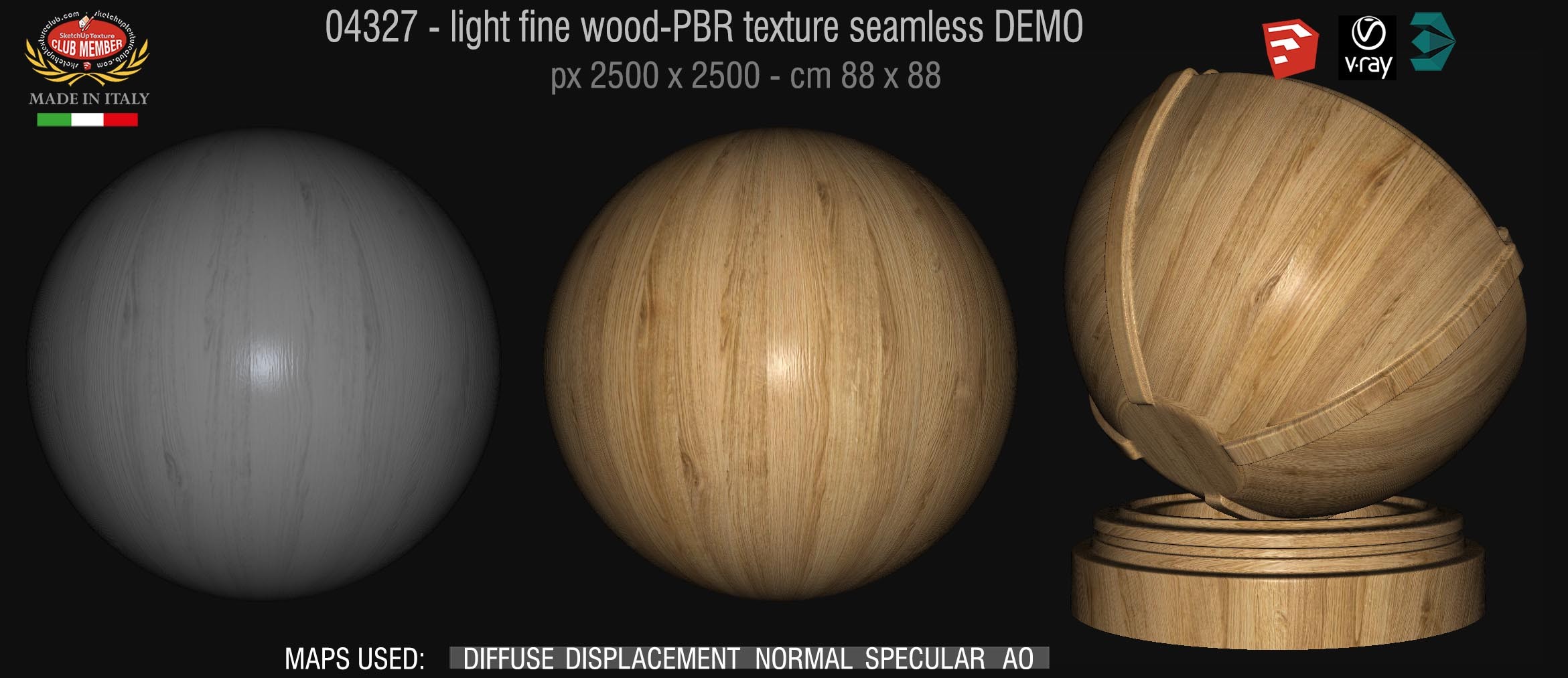 04327 light fine wood-PBR texture seamless DEMO