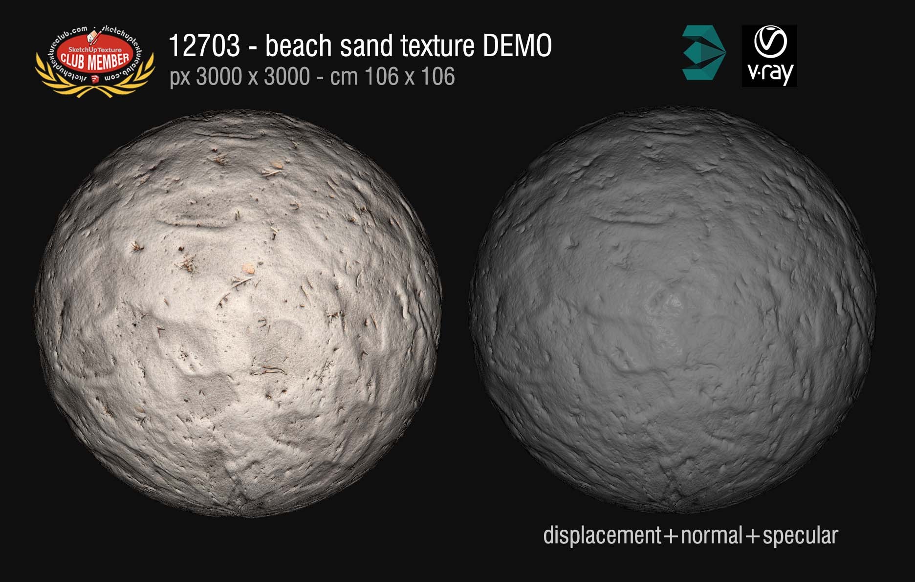 12703 Beach sand texture DEMO