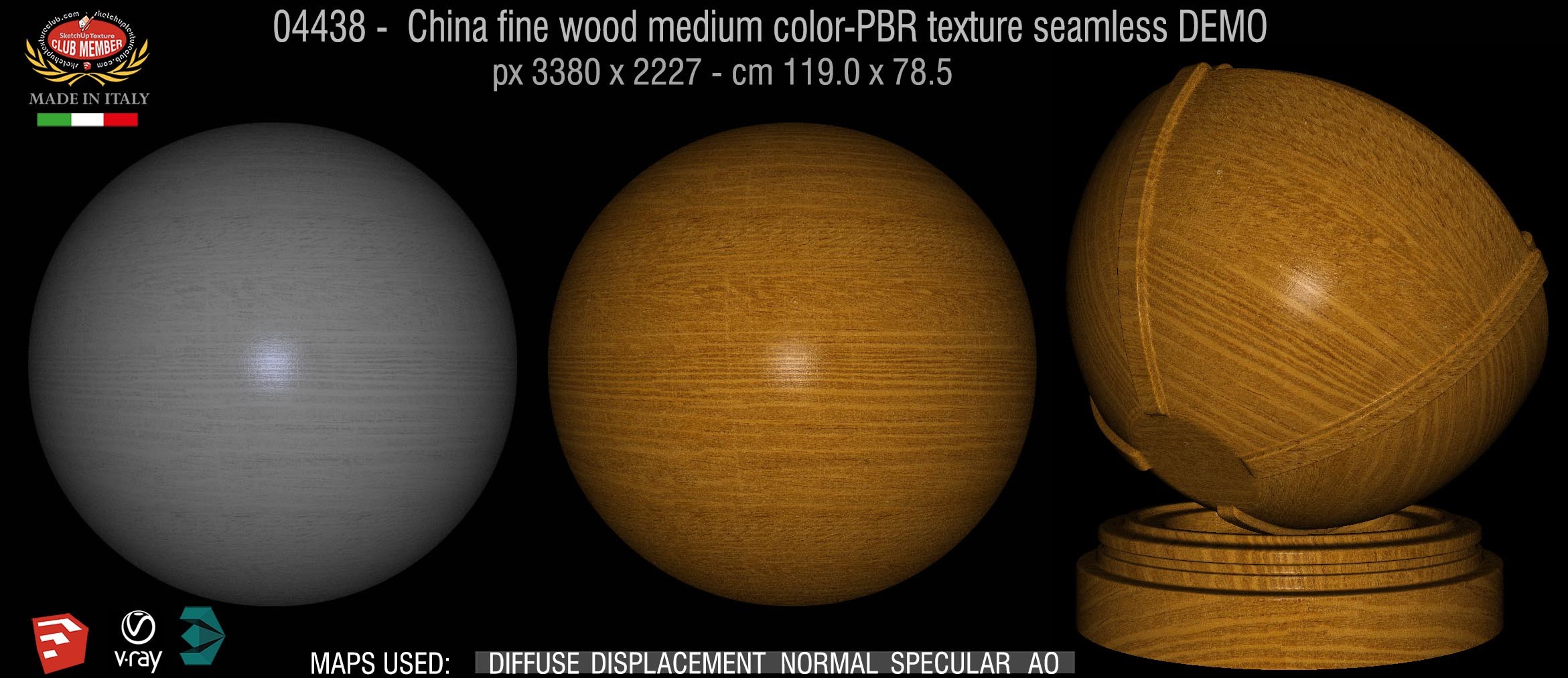04438 China fine wood medium color-PBR texture seamless DEMO