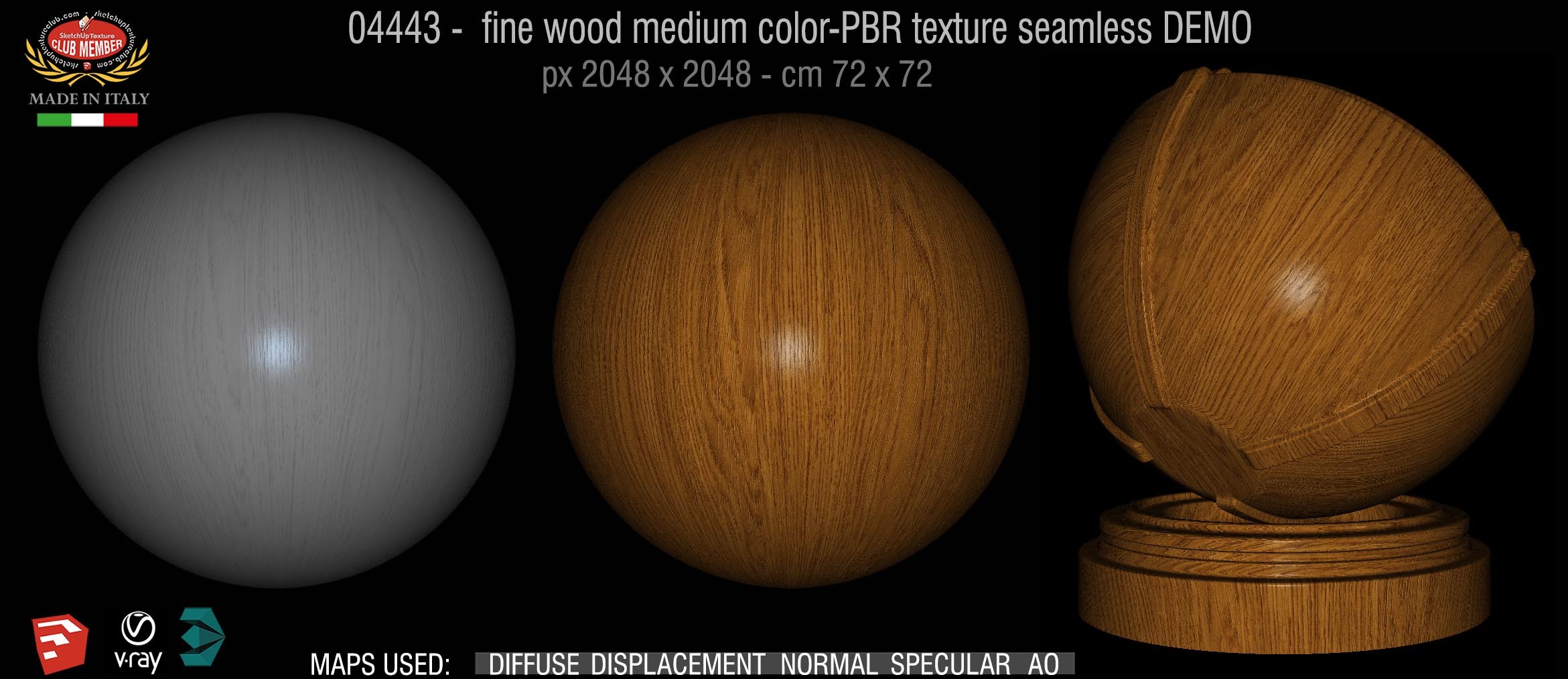 04443 fine wood medium color-PBR texture seamless DEMO