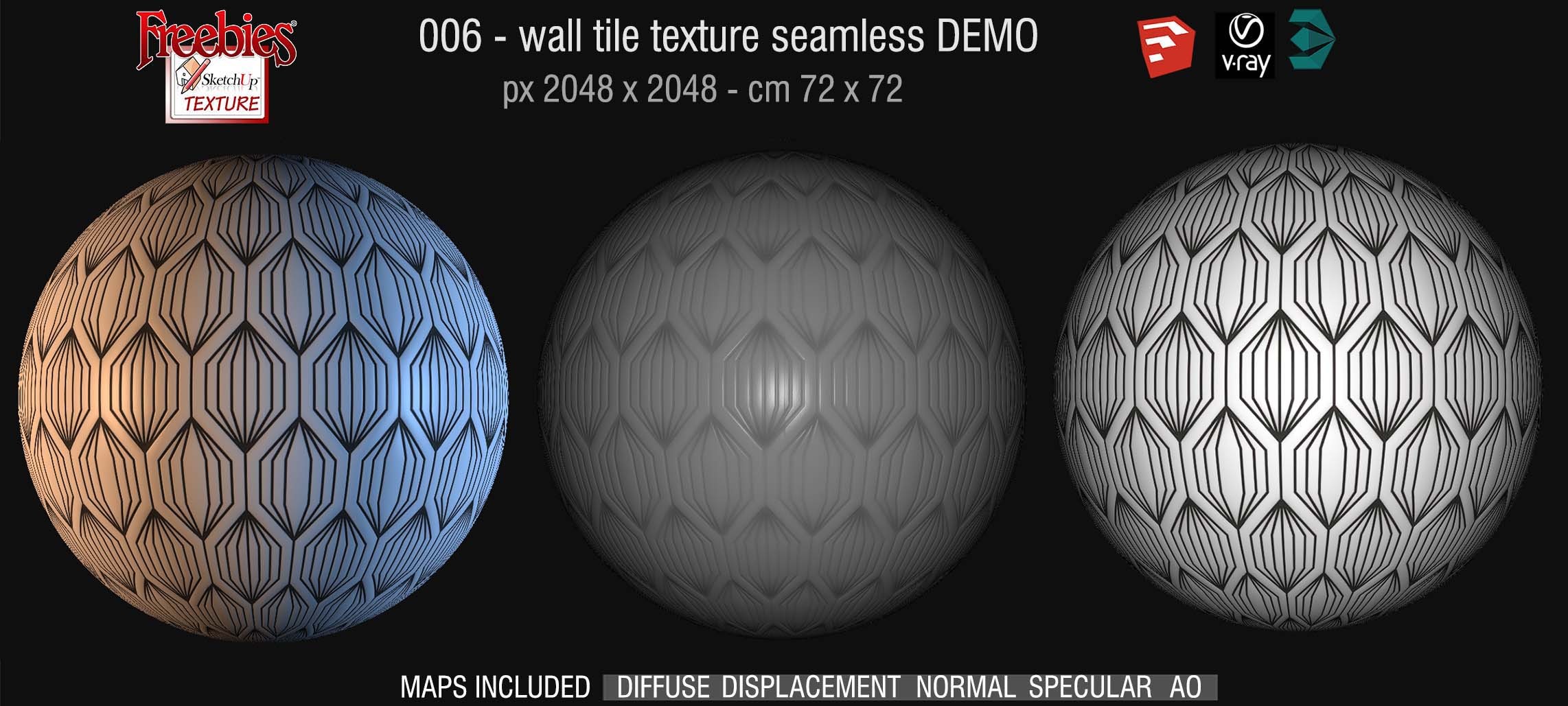 21439 ceramic wall tile texture seamless DEMO