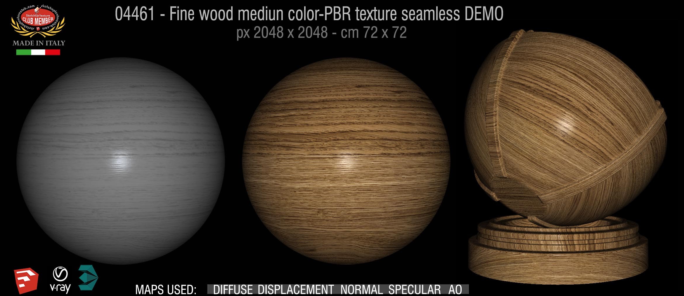 04461 fine wood medium color-PBR texture seamless DEMO