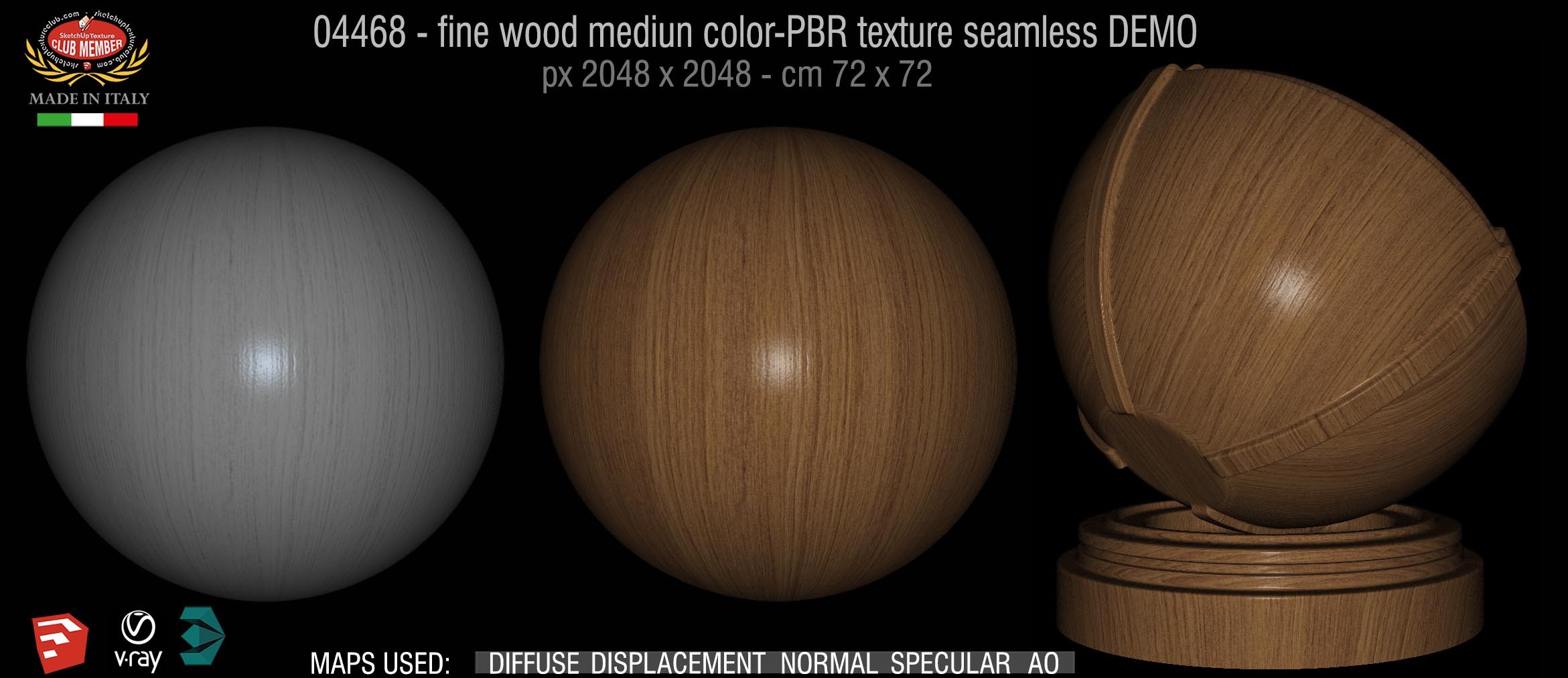 04468 fine wood medium color-PBR texture seamless DEMO