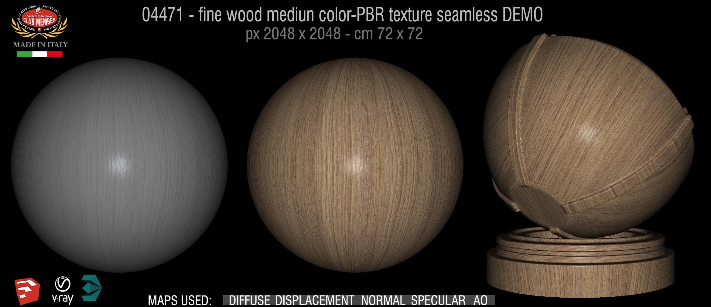 04471 fine wood medium color-PBR texture seamless DEMO