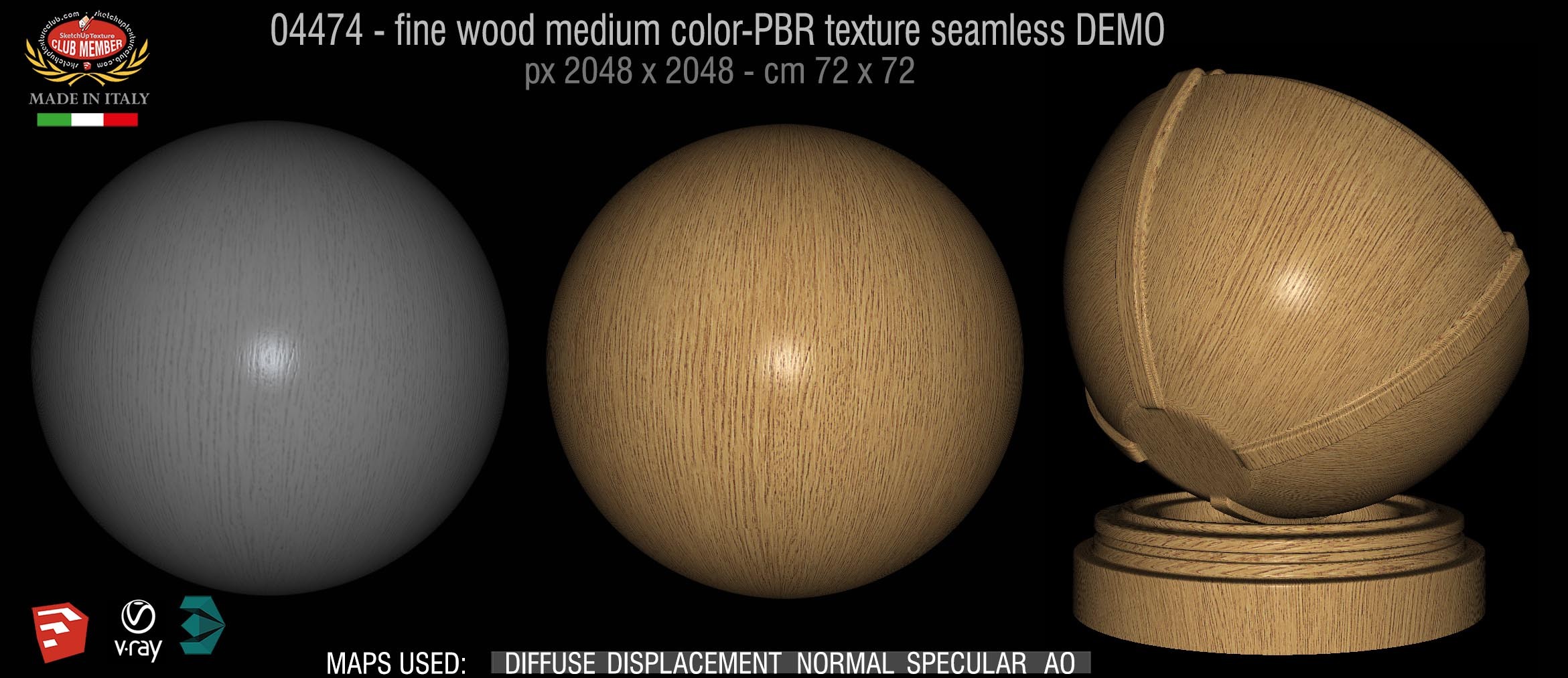 04474 fine wood medium color-PBR texture seamless DEMO