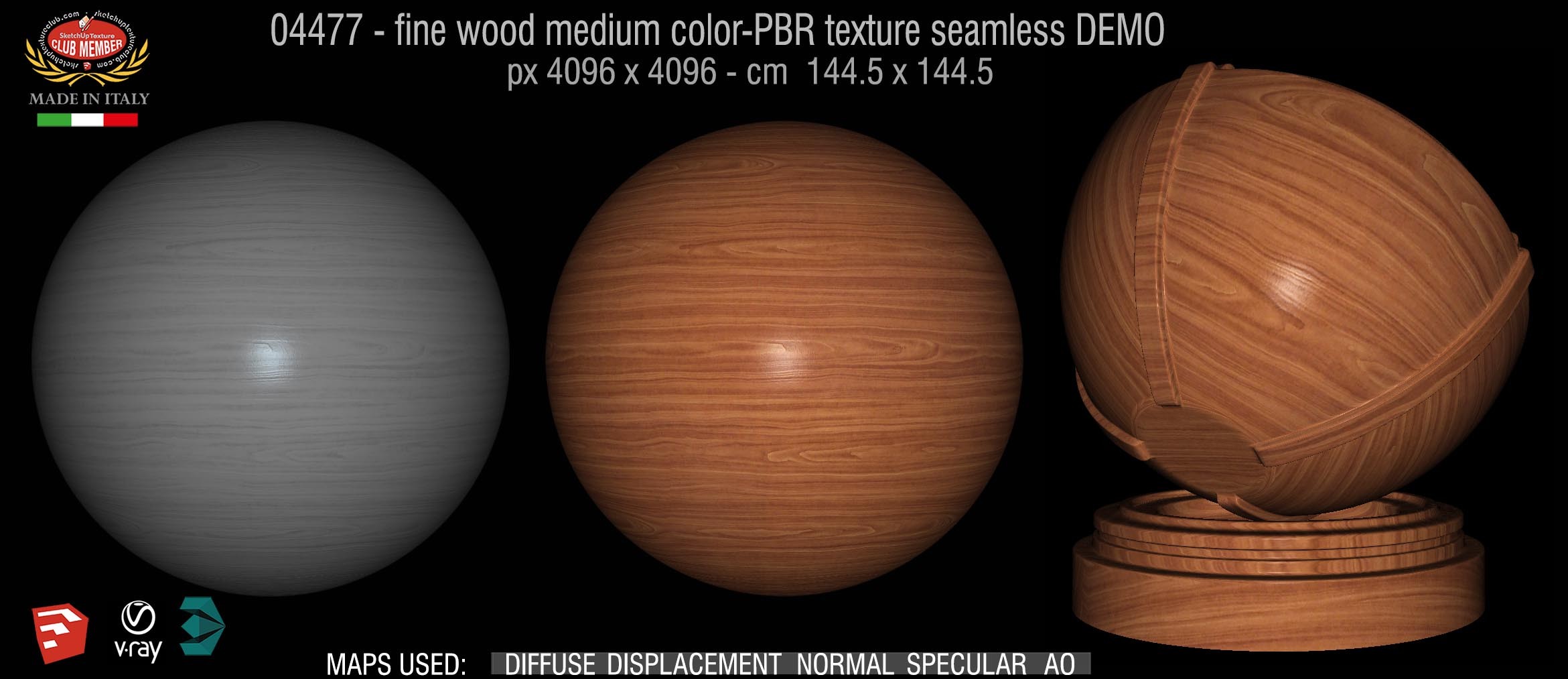 04477 fine wood medium color-PBR texture seamless DEMO