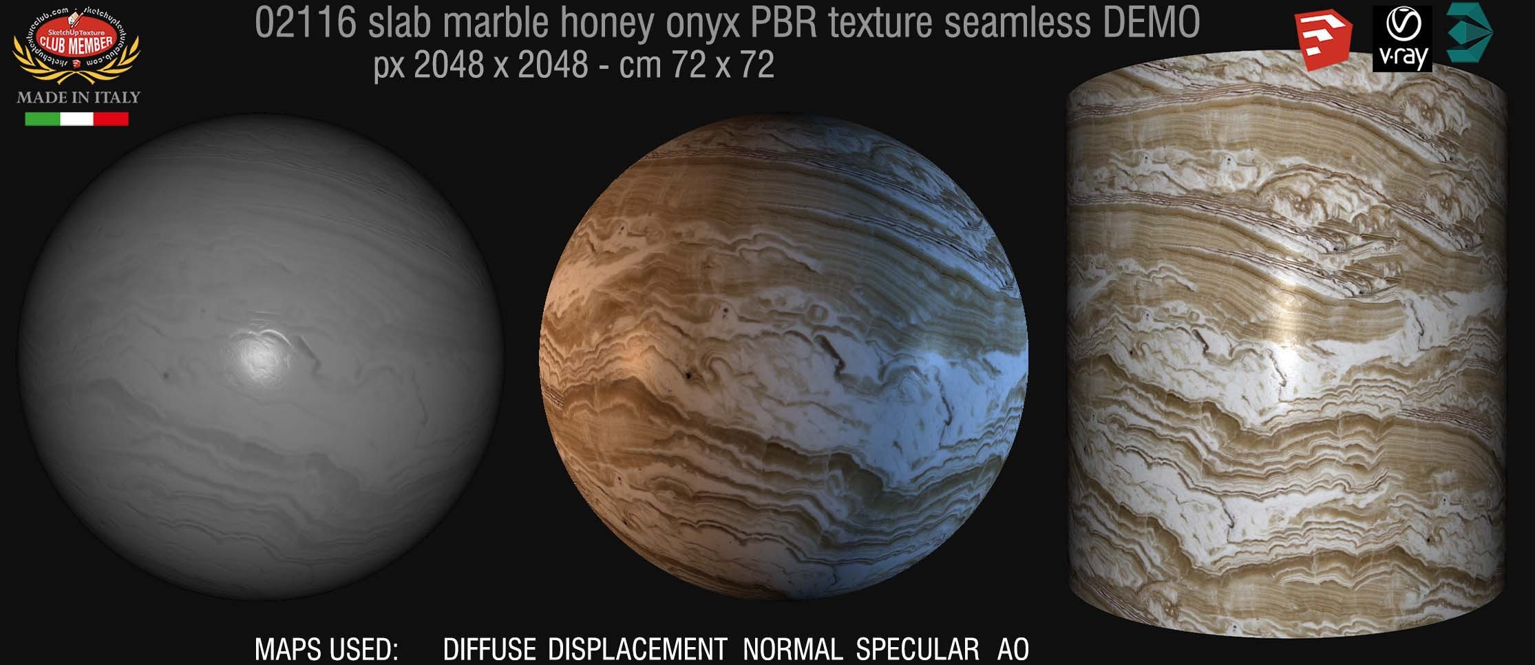 02116 slab marble honey onyx PBR texture seamless DEMO