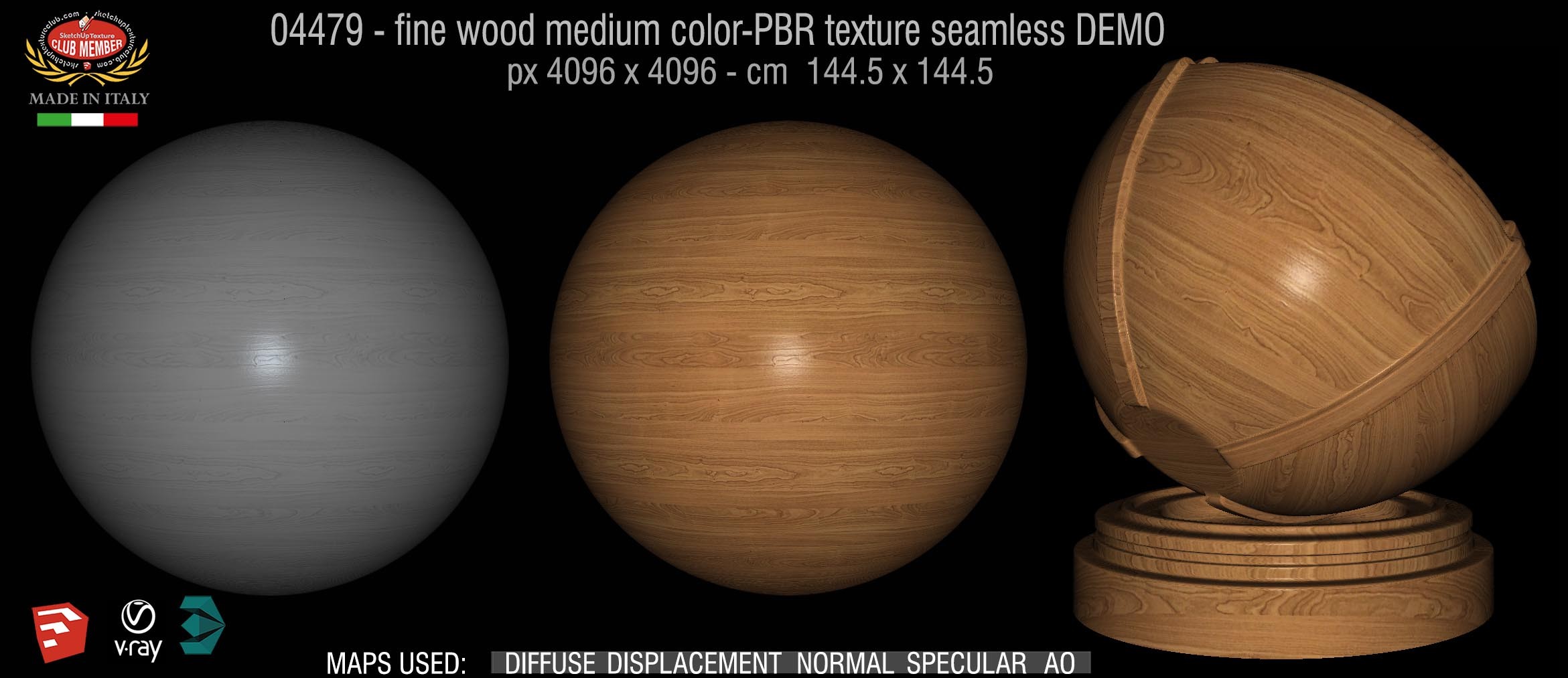 04479 fine wood medium color-PBR texture seamless DEMO