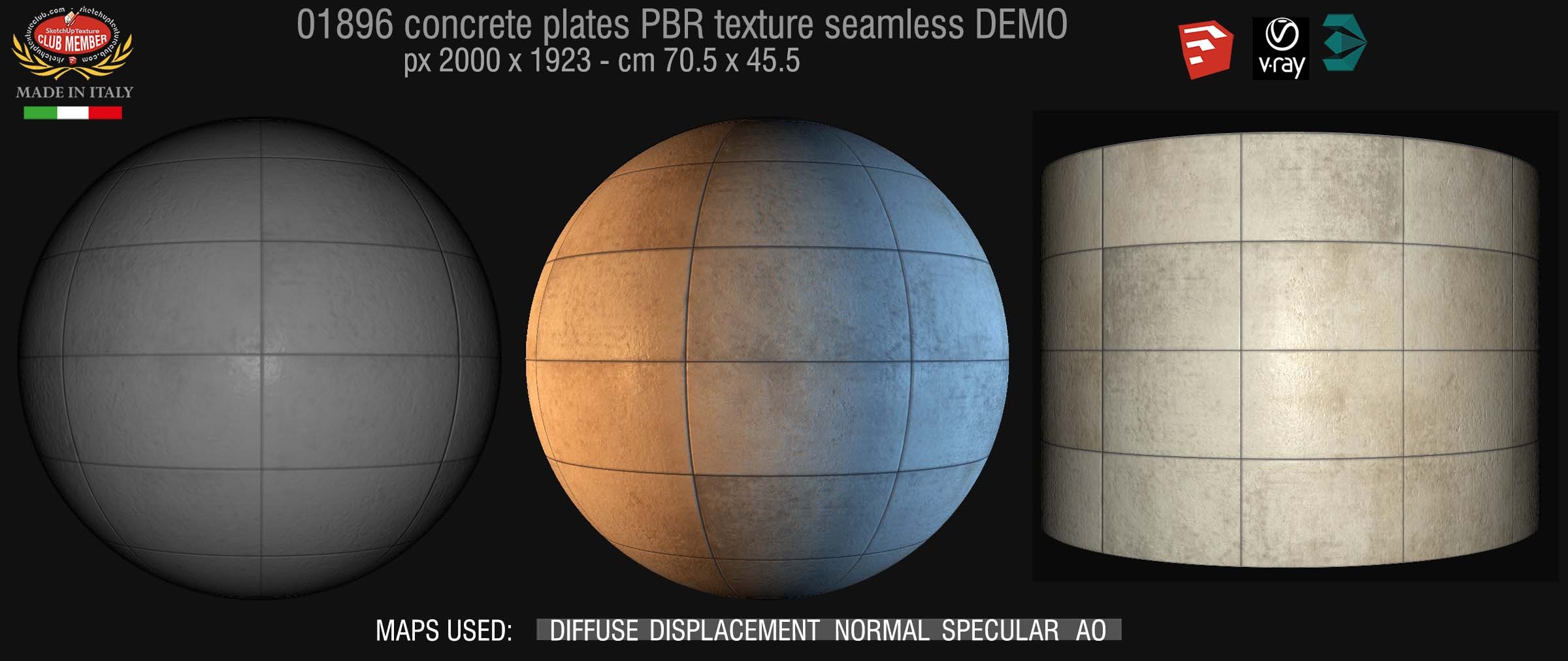 01996 83_tadao ando concrete plates PBR texture seamless DEMO