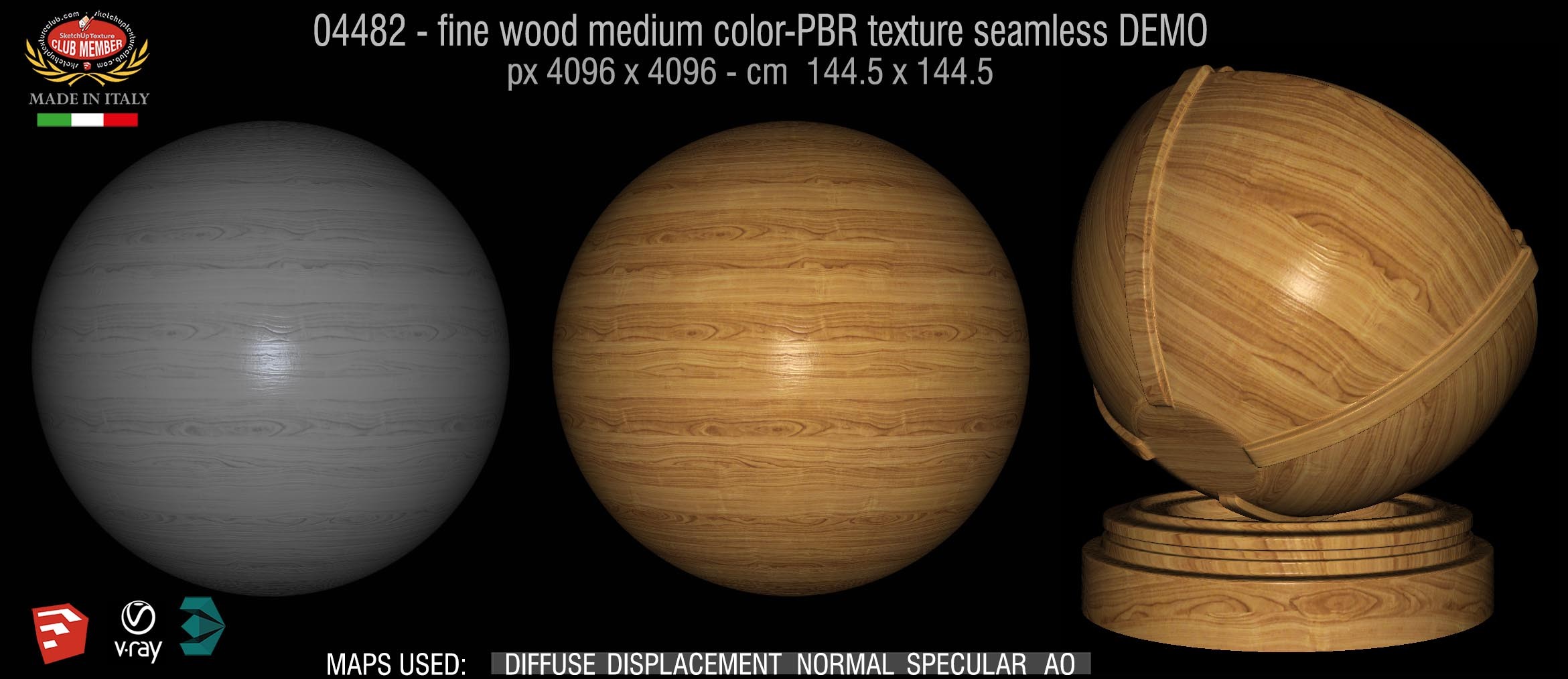 04482 fine wood medium color-PBR texture seamless DEMO